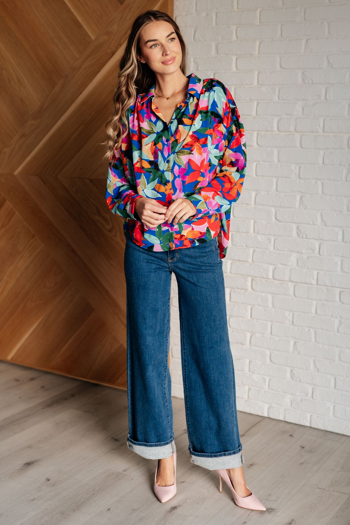 Make Like a Tree and Leaf Button Up Blouse - 10/31/2024