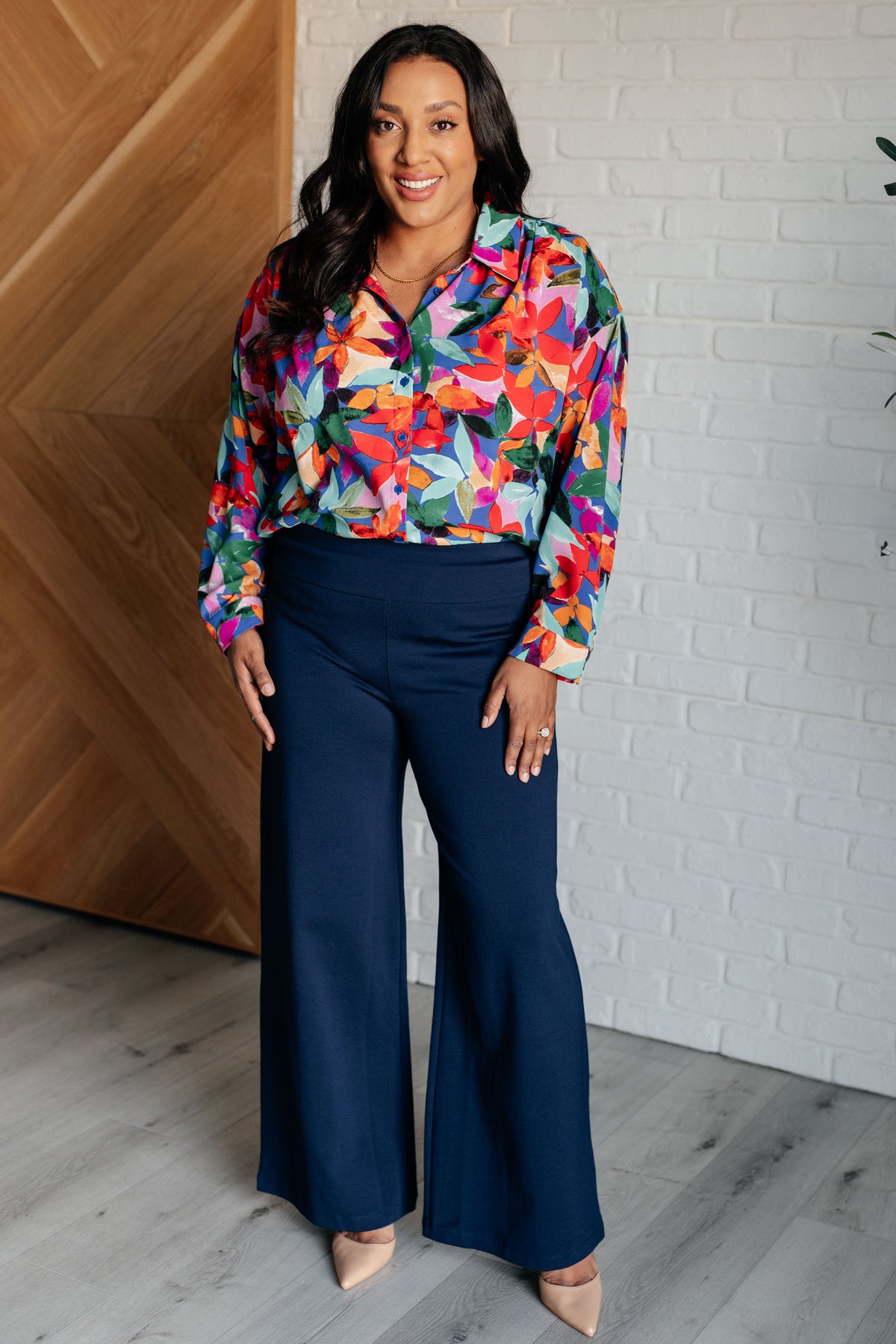 Make Like a Tree and Leaf Button Up Blouse - 10/31/2024