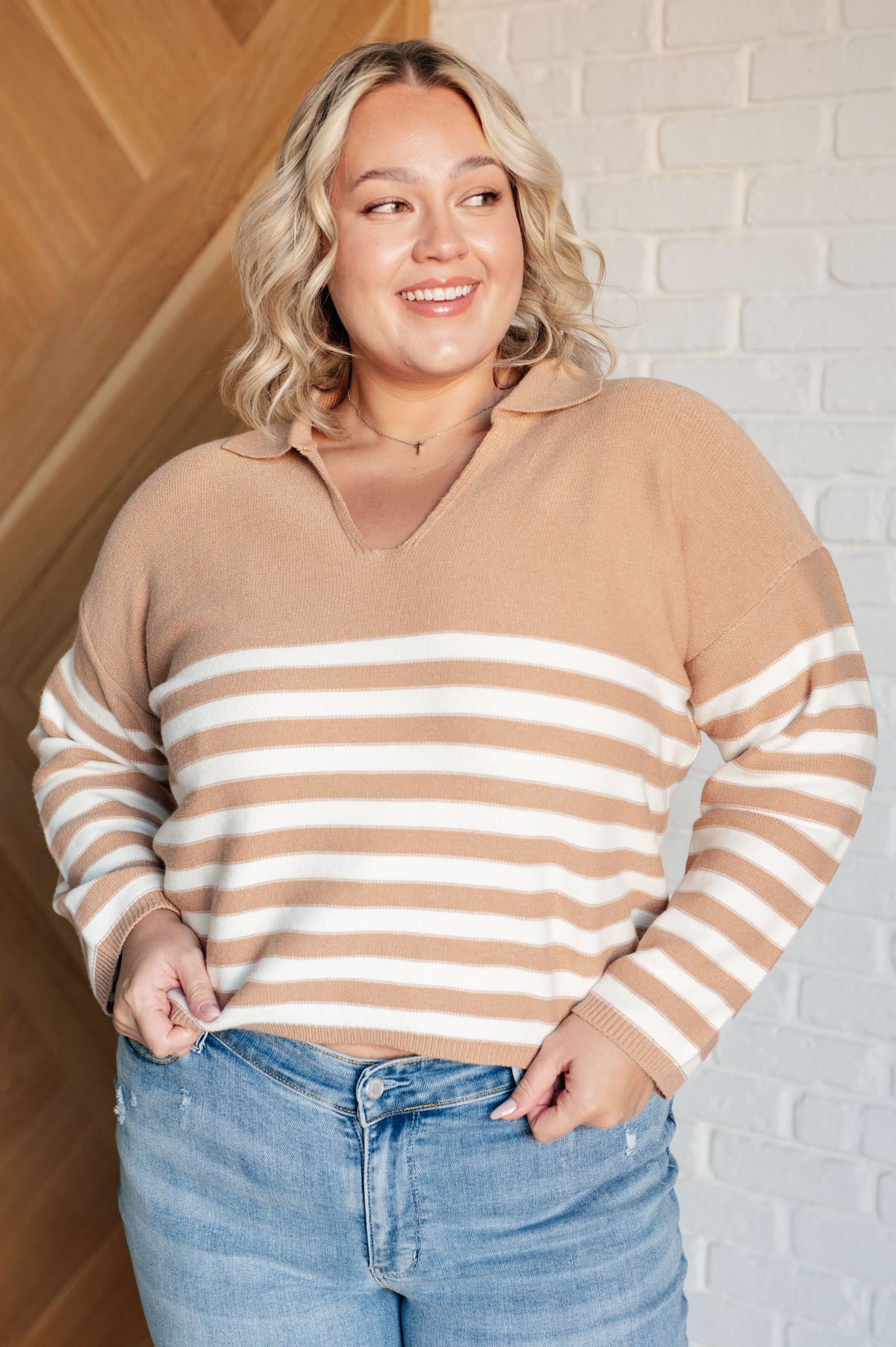 Memorable Moment Striped Sweater - 11/3/2025