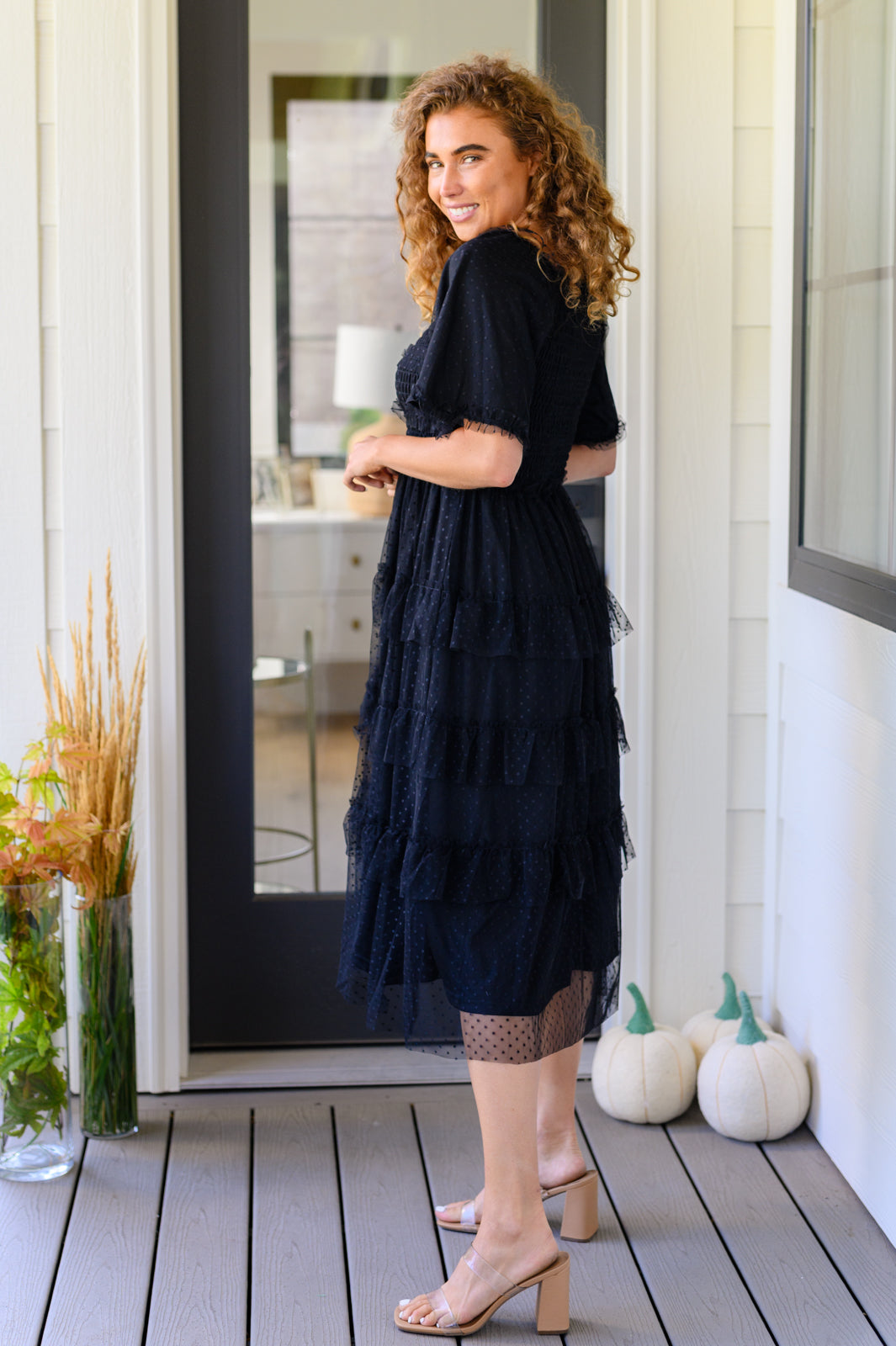 Midnight Waltz Midi Dress - 9/19/2023