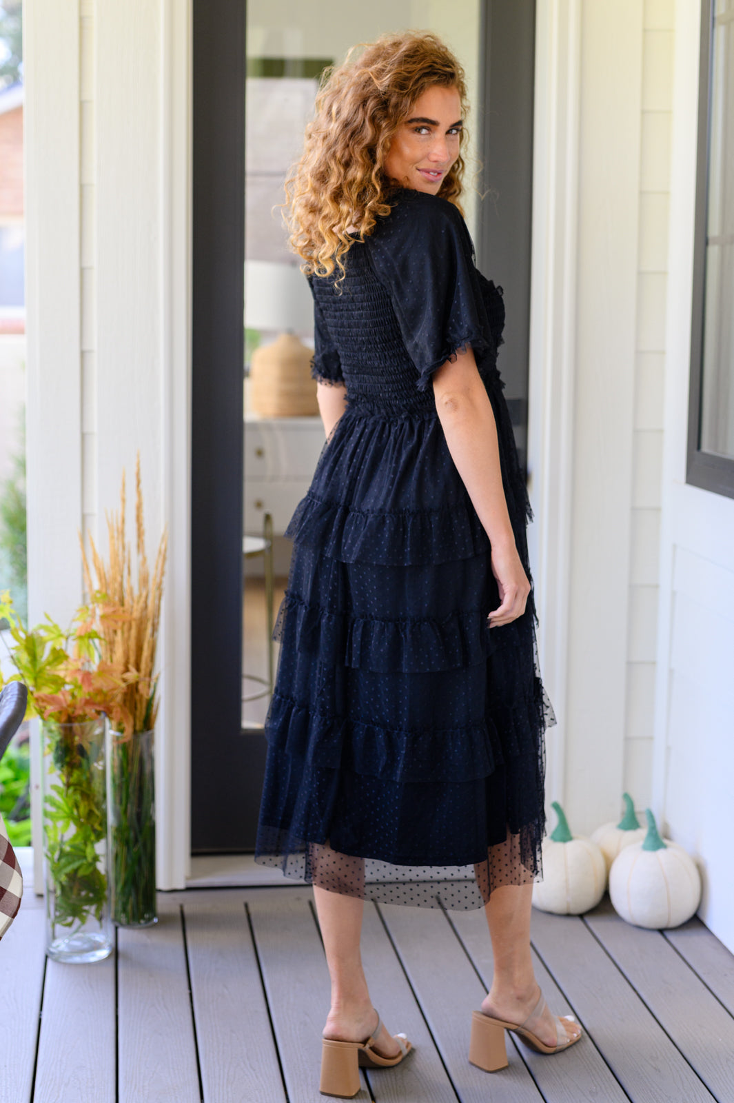 Midnight Waltz Midi Dress - 9/19/2023