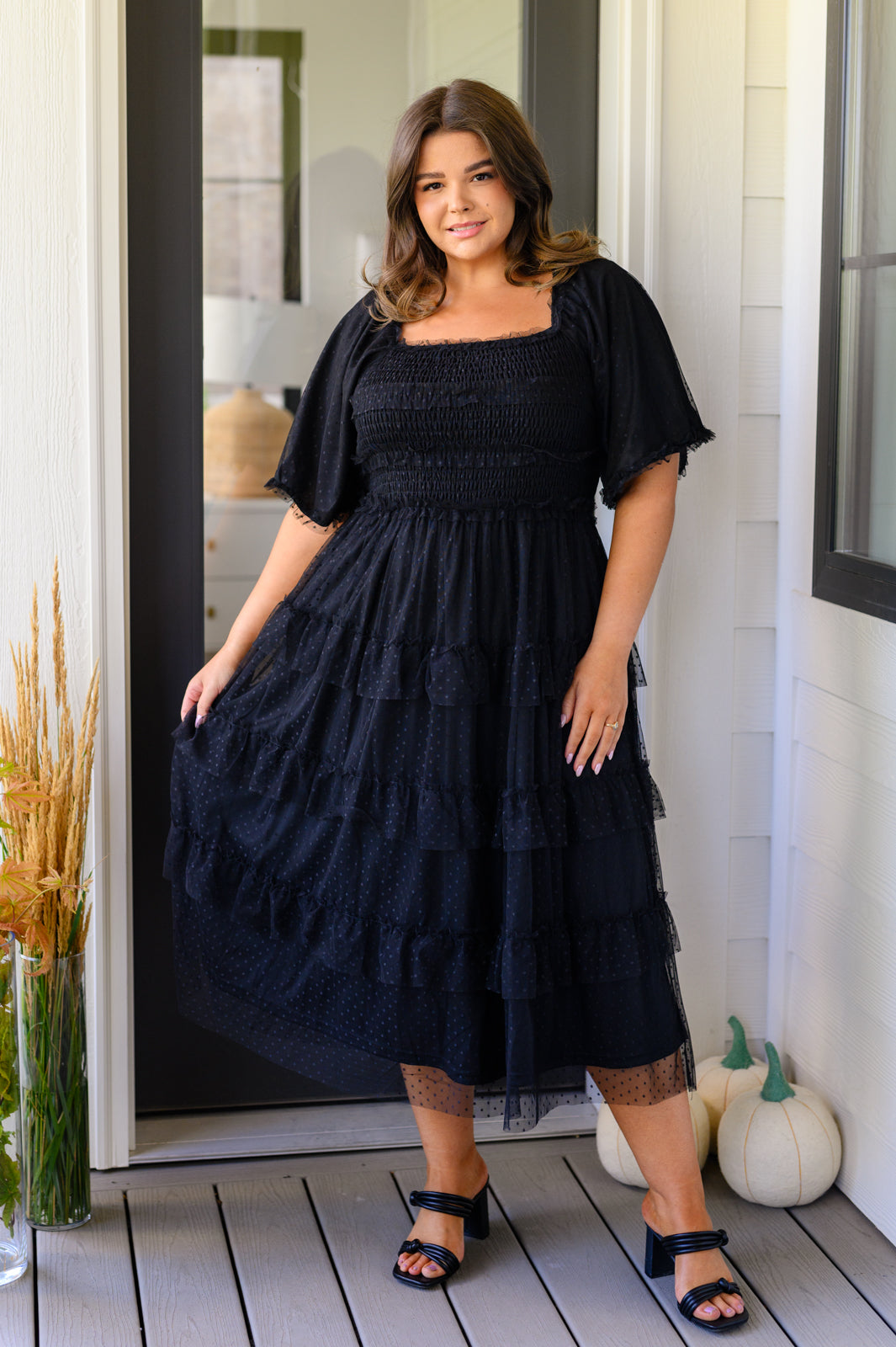 Midnight Waltz Midi Dress - 9/19/2023