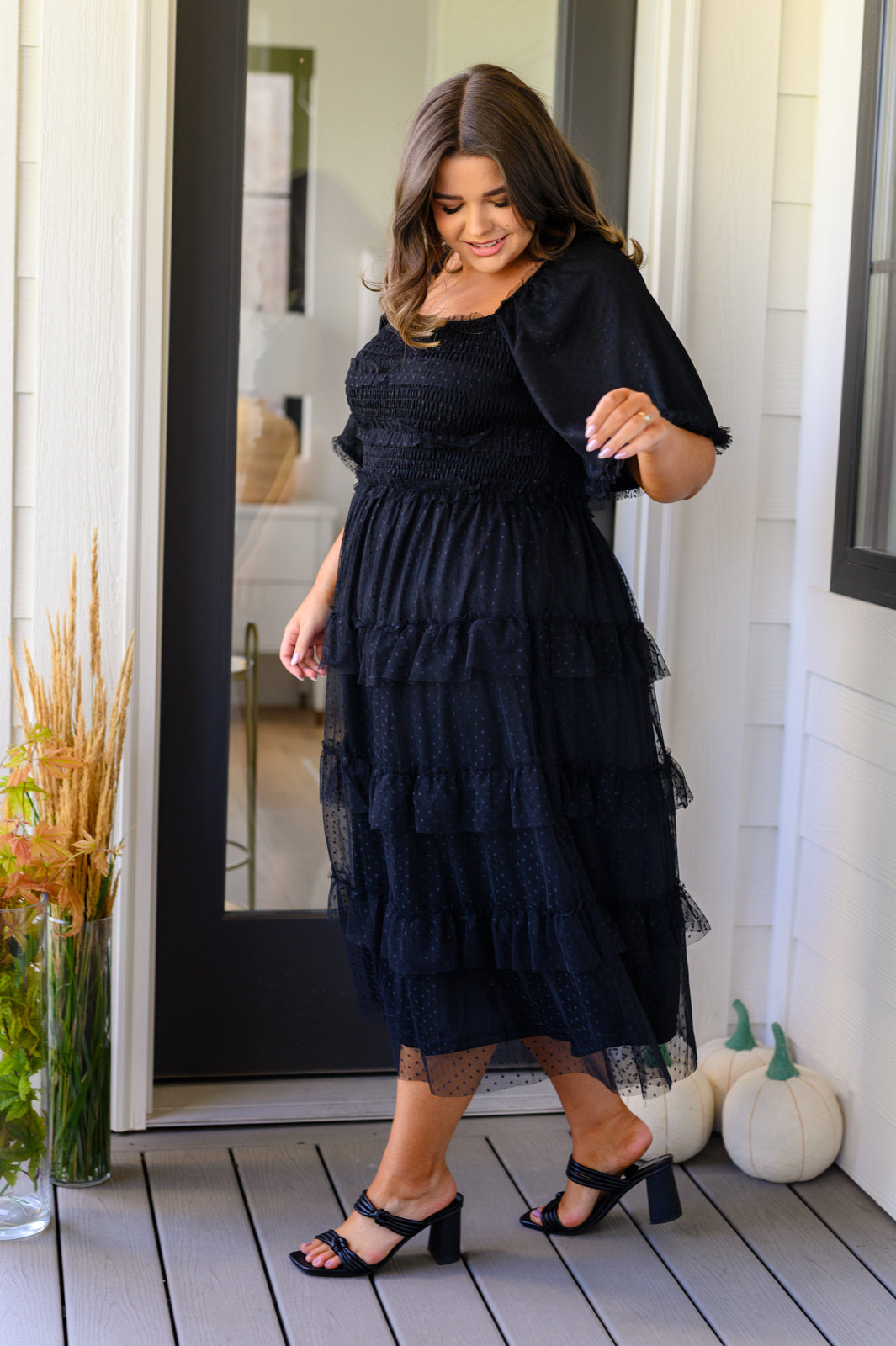 Midnight Waltz Midi Dress - 9/19/2023