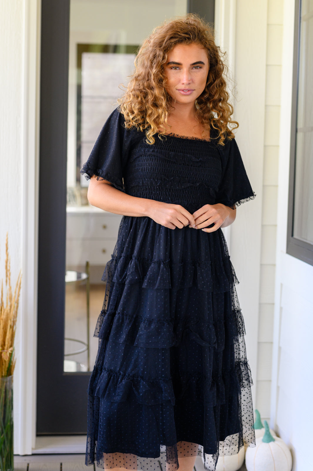 Midnight Waltz Midi Dress - 9/19/2023