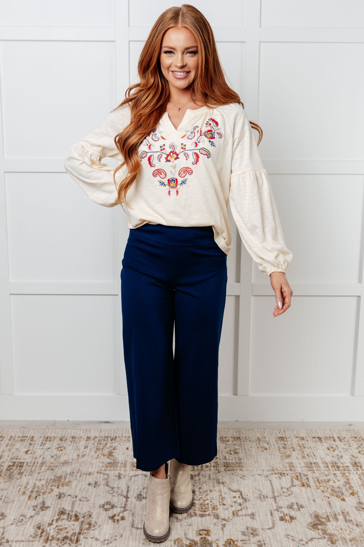 More Than You Would Think Embroidered Blouse - 9/4/2025