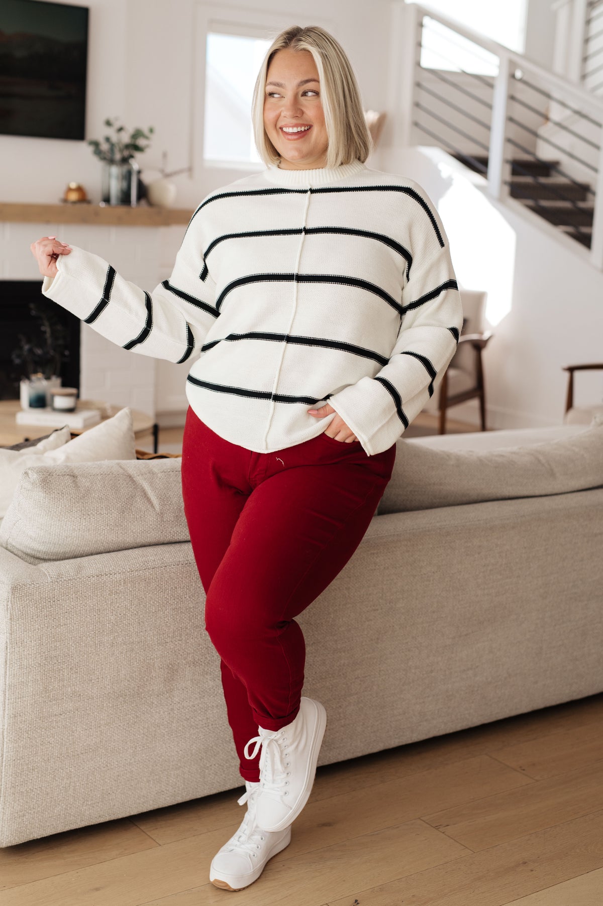 More or Less Striped Sweater - 11/9/2023