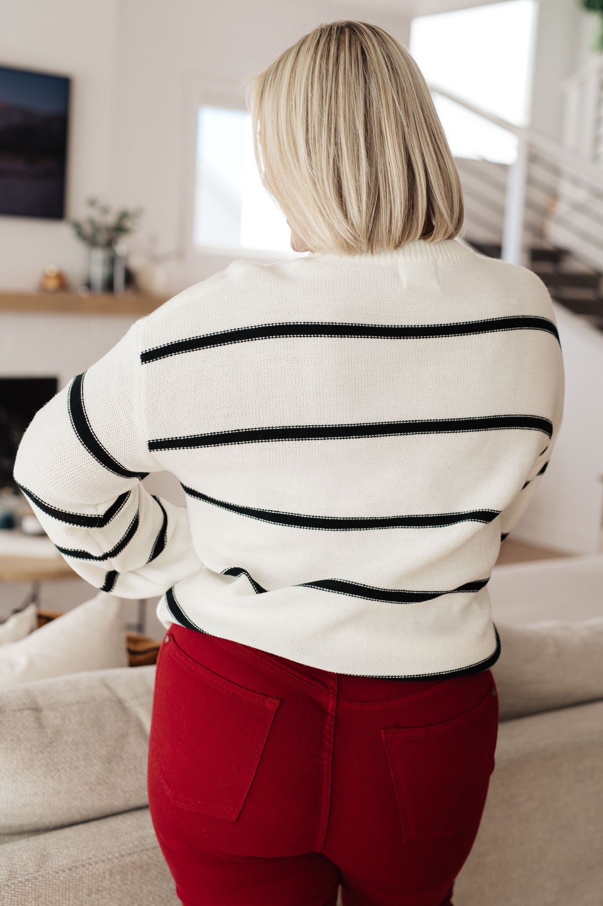 More or Less Striped Sweater - 11/9/2023