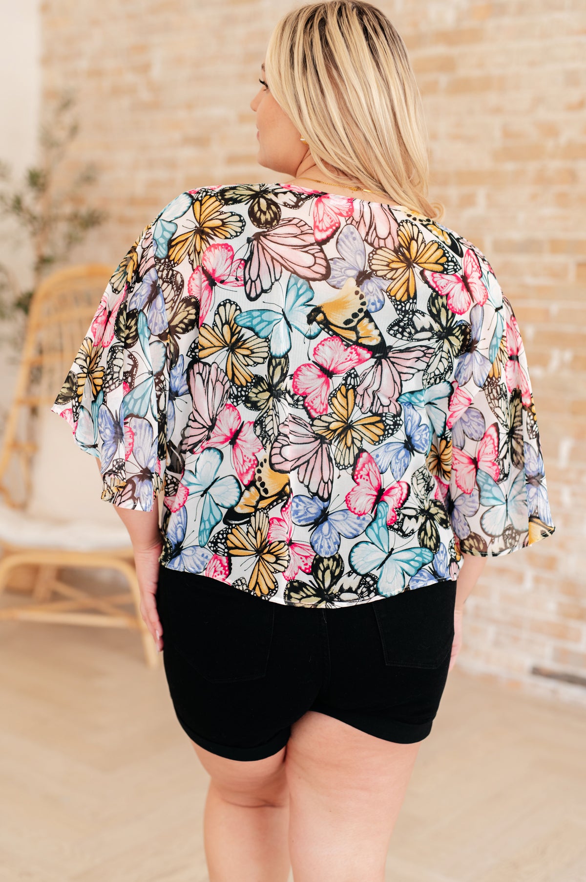My Darling Valentina Front Tie Blouse - 5/15/2025
