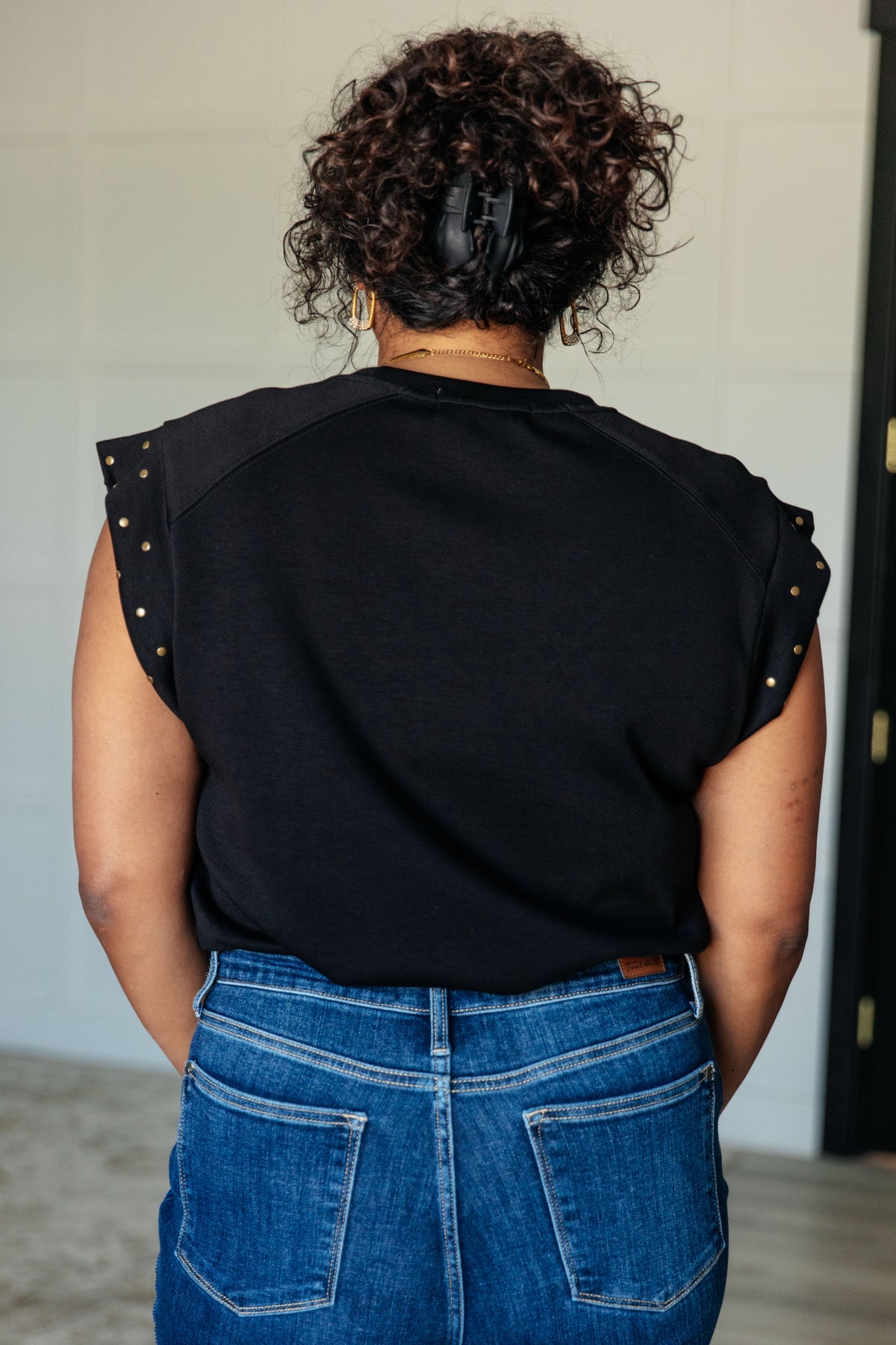 My Domain Studded Cap Sleeve Top - 4/24/2025