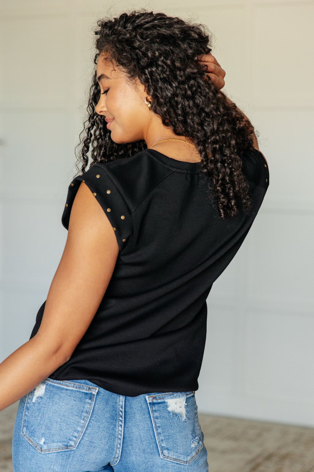 My Domain Studded Cap Sleeve Top - 4/24/2025