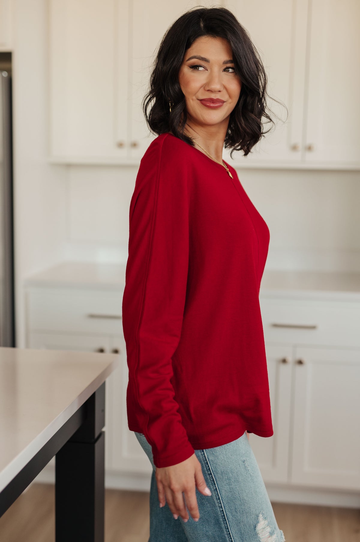 Never Too Confident Long Sleeve Top - 11/24/2023