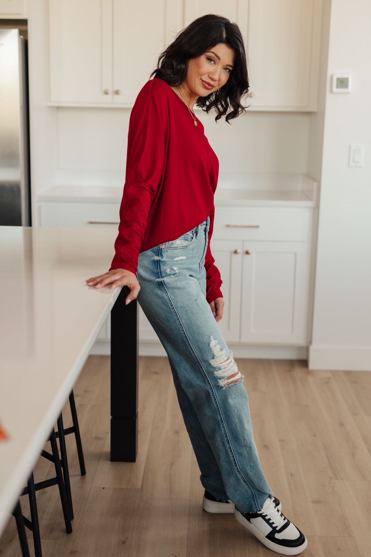 Never Too Confident Long Sleeve Top - 11/24/2023