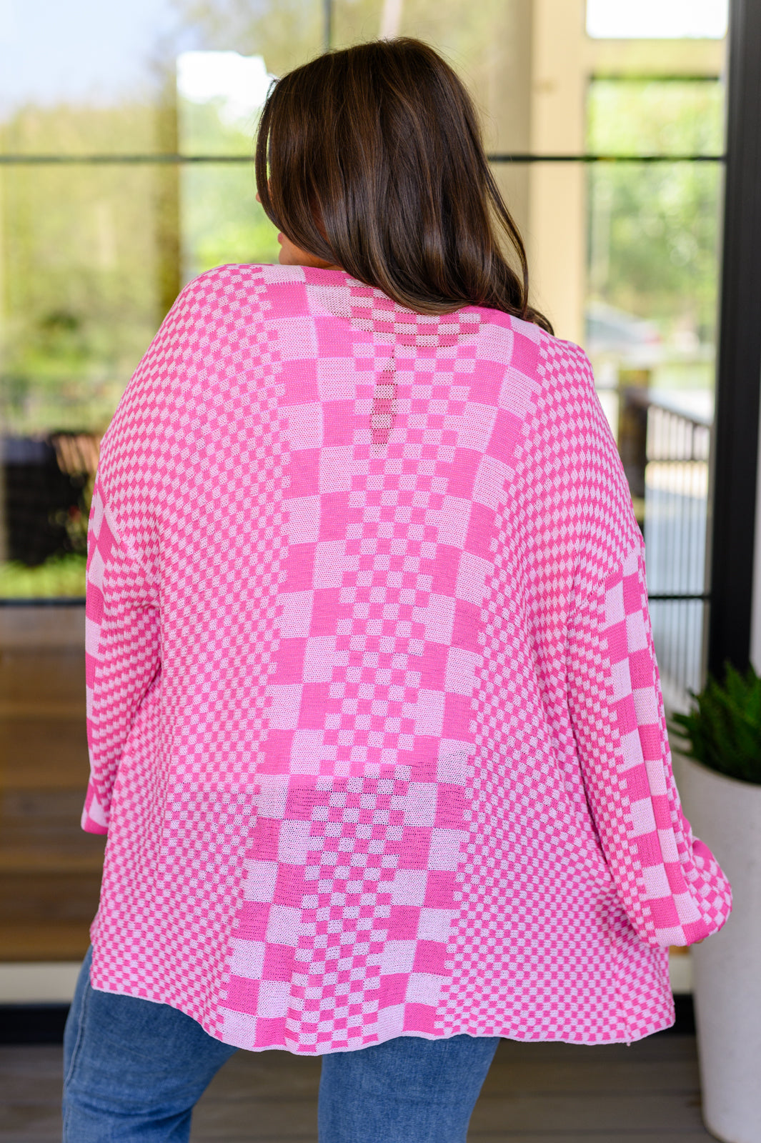 Keep On Driving Checkered Cardigan - 9/19/2023