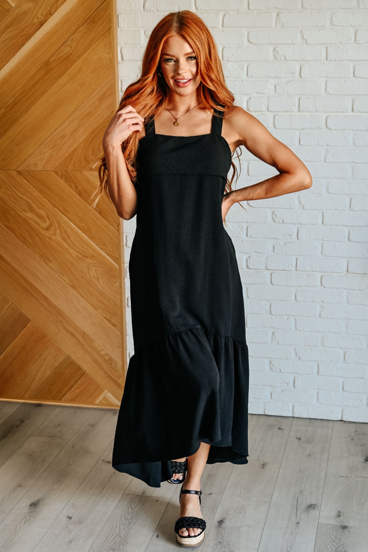 Nightlife Tie Back Maxi Dress - 7/24/2025
