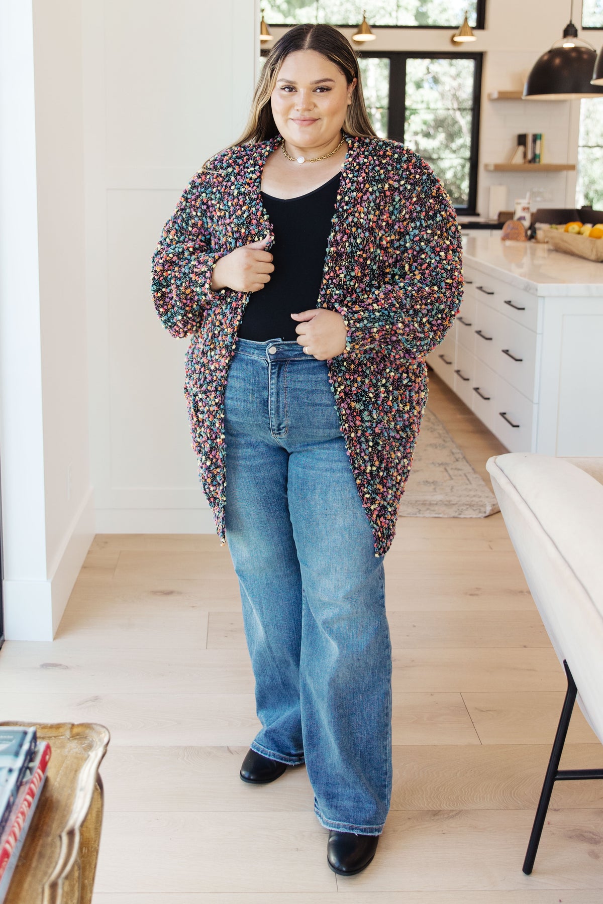 No Time Like The Present Confetti Cardigan - 9/7/2023