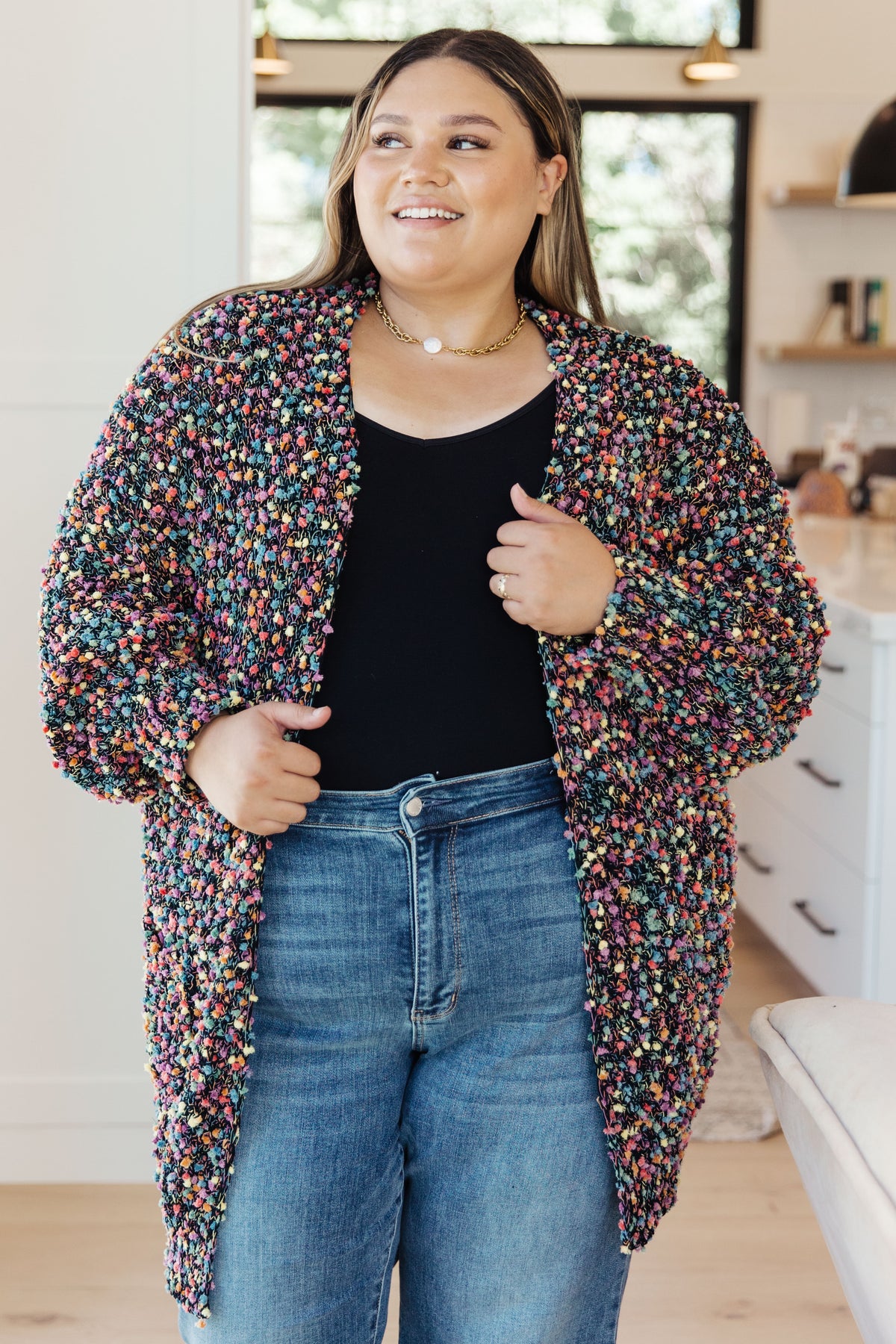 No Time Like The Present Confetti Cardigan - 9/7/2023