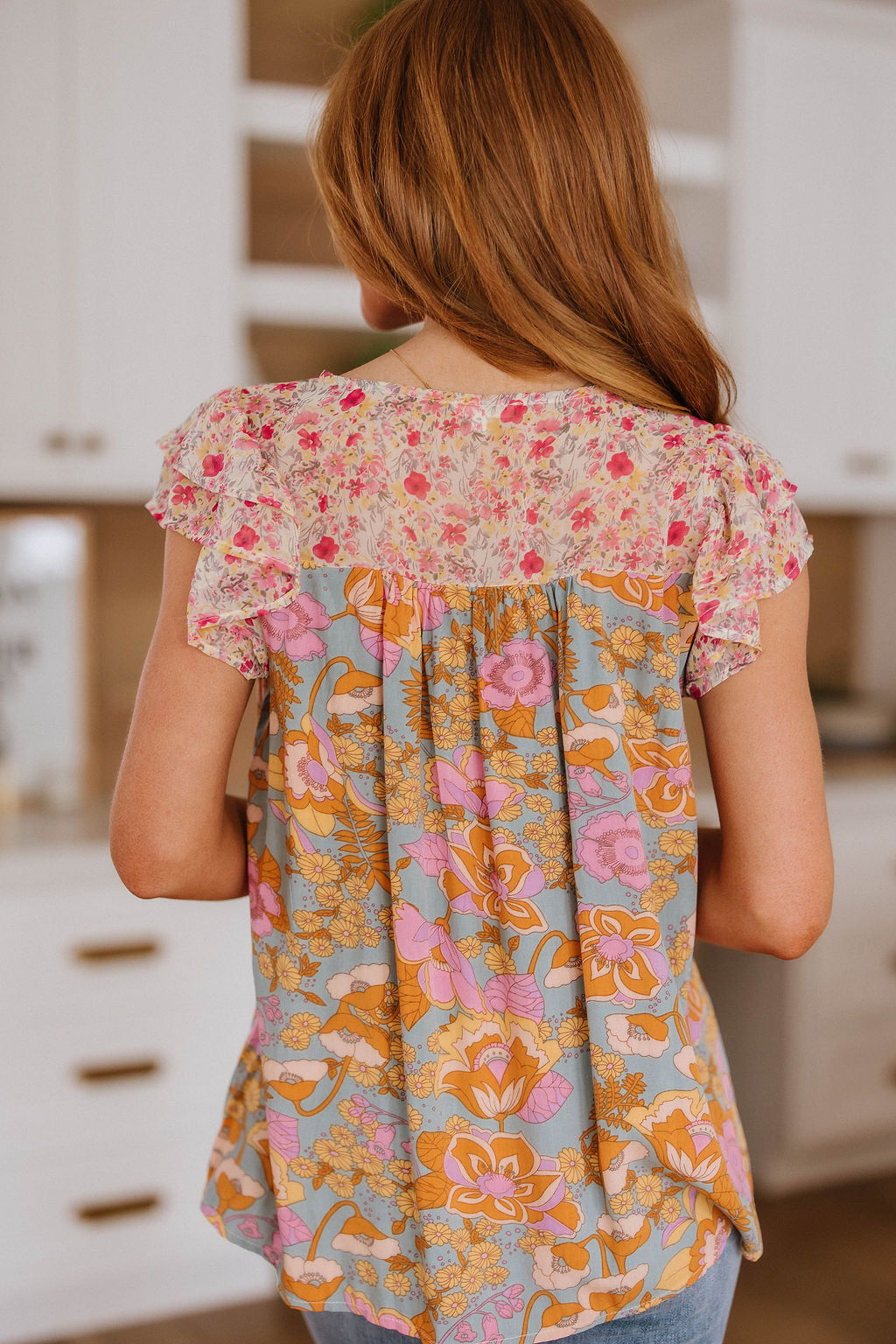 Not So Serious Floral Blouse - 5/23/2023