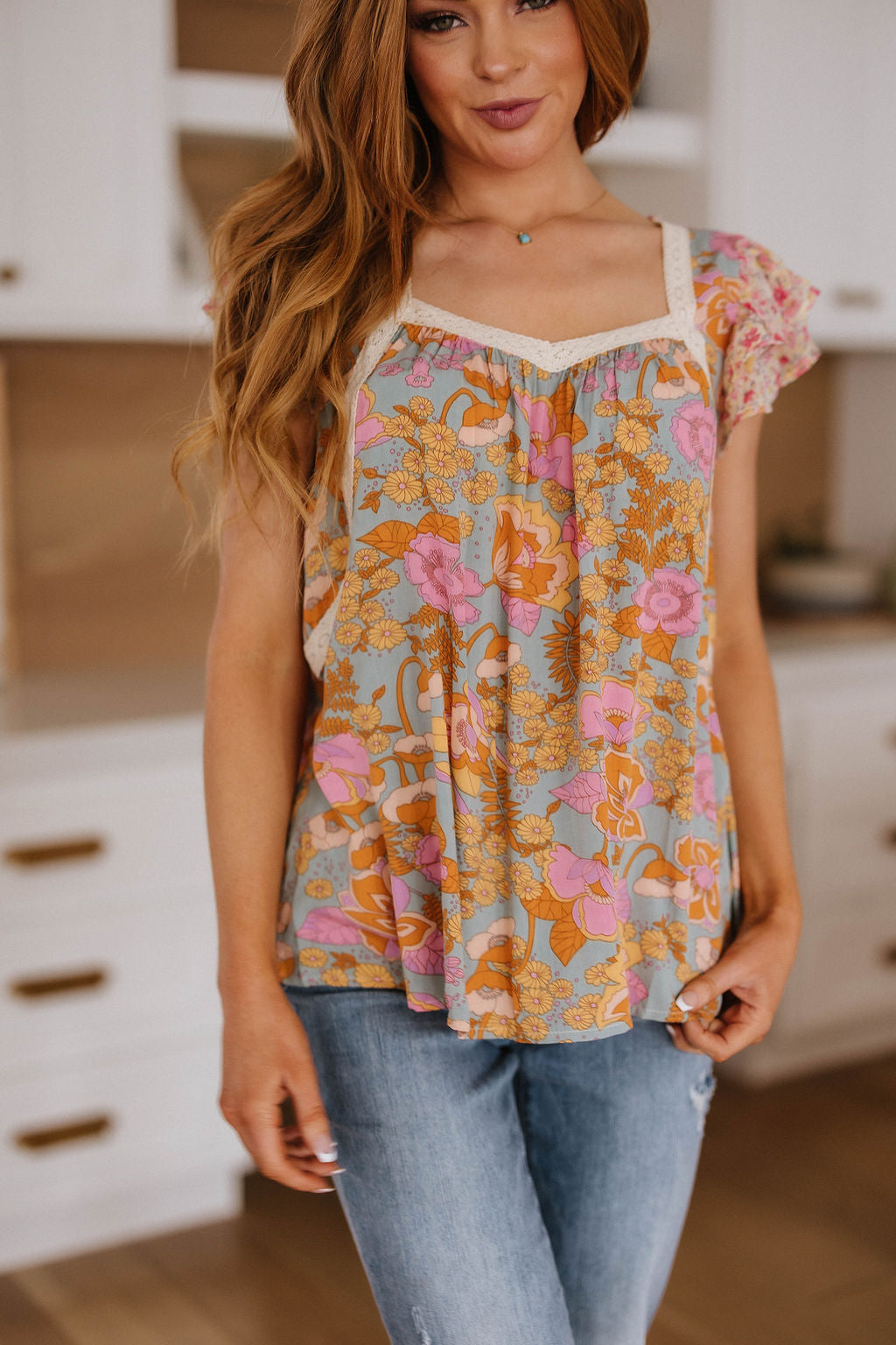 Not So Serious Floral Blouse - 5/23/2023