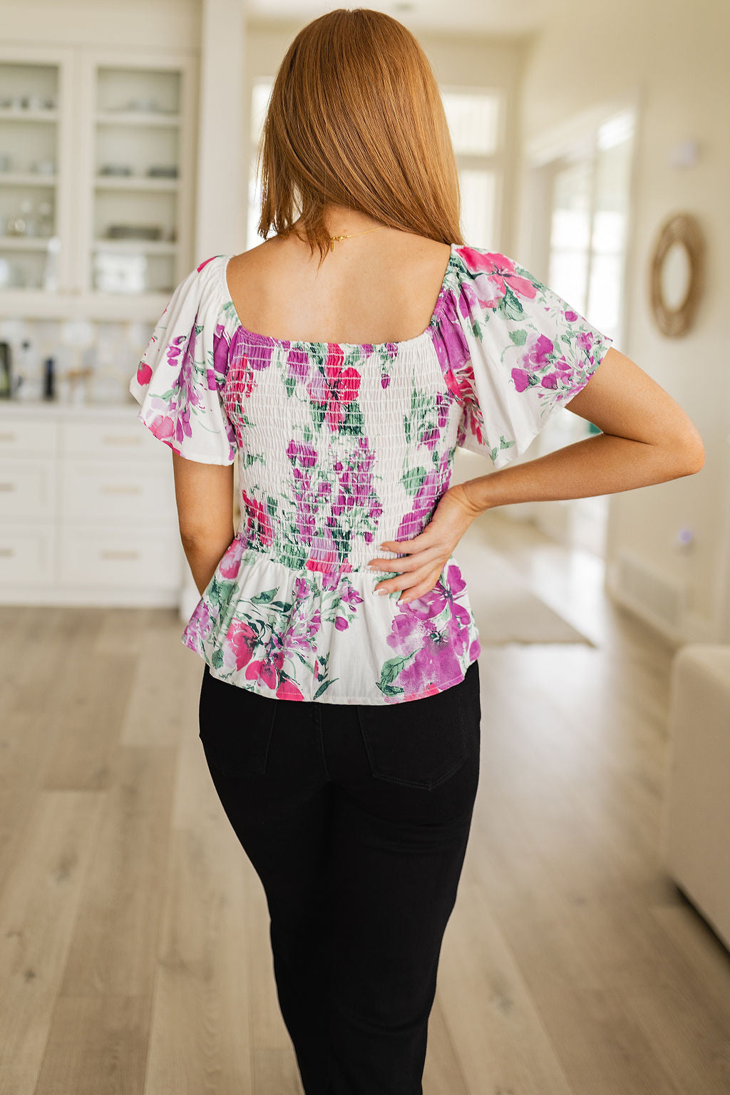 Oh So Simple Floral Blouse - 7/6/2023