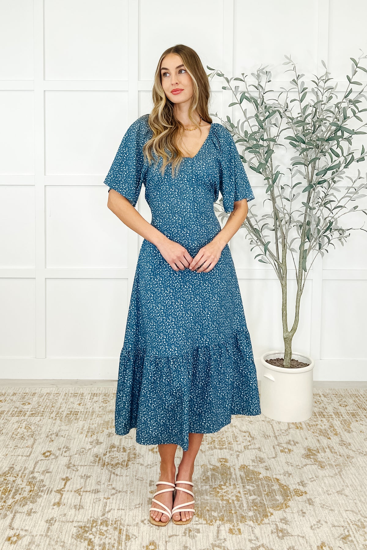 Olive Dress in Blue Vineyard - 5/2/2025 NEW