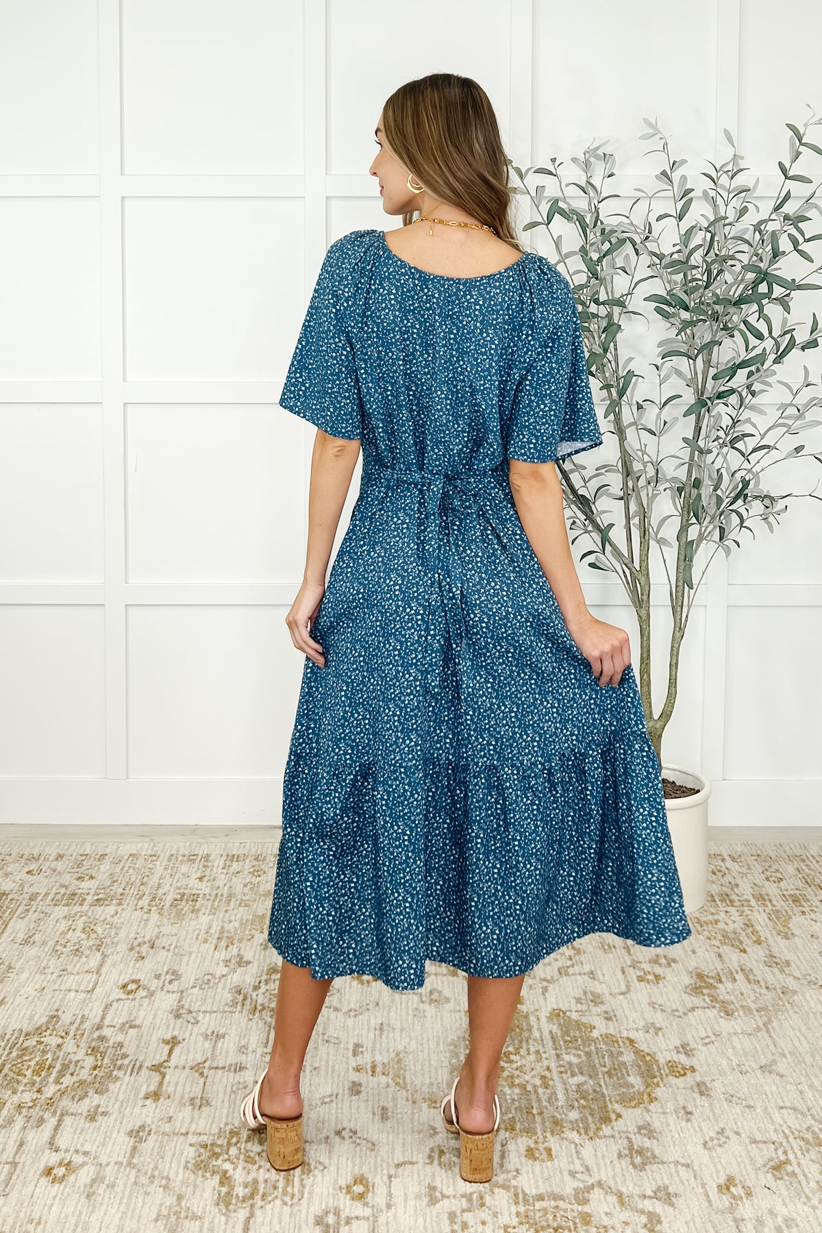 Olive Dress in Blue Vineyard - 5/2/2025 NEW