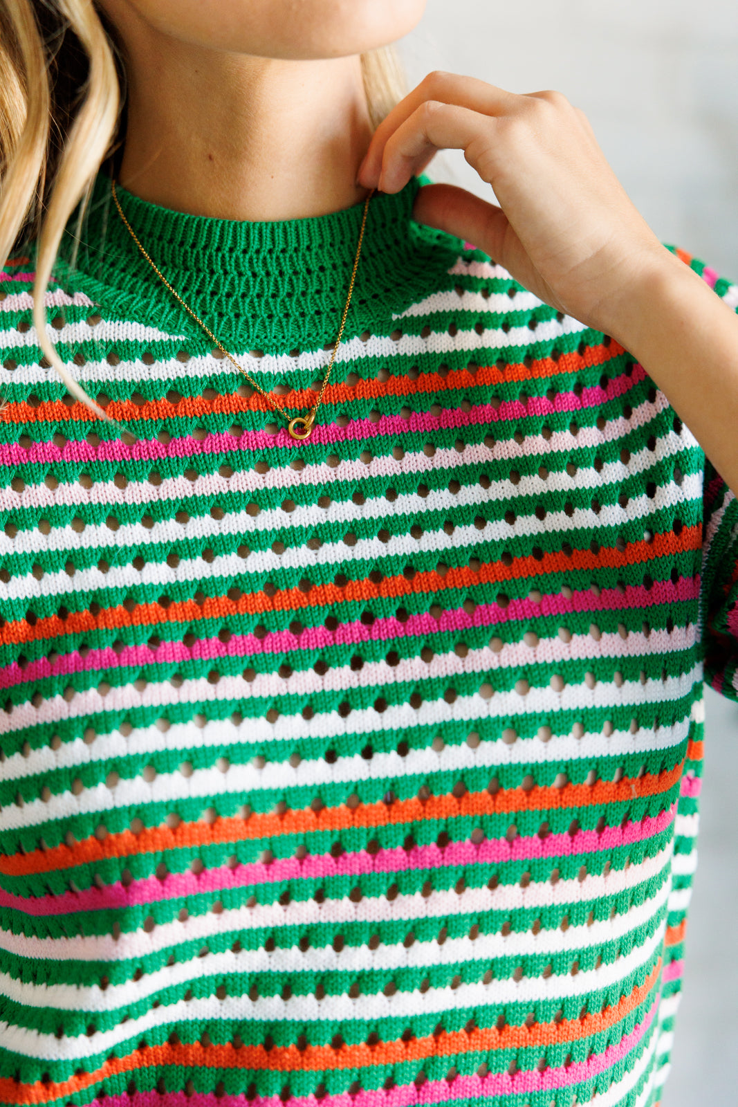 Our Situationship Knit Striped Top - 1/30/2025