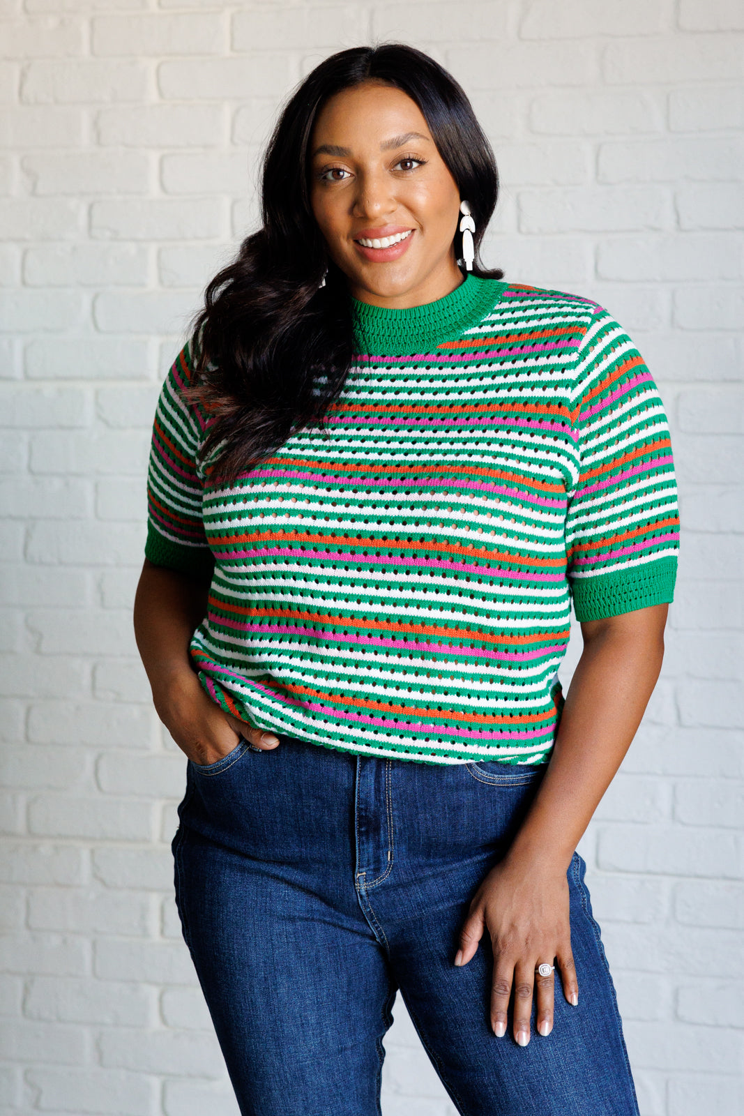 Our Situationship Knit Striped Top - 1/30/2025