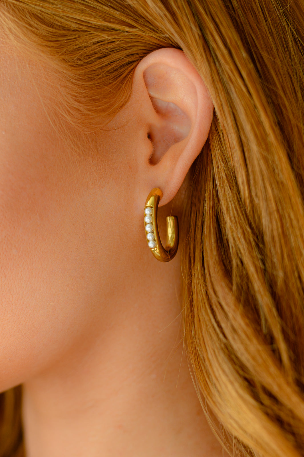 Pearls In Line Earrings - 5/12/2023