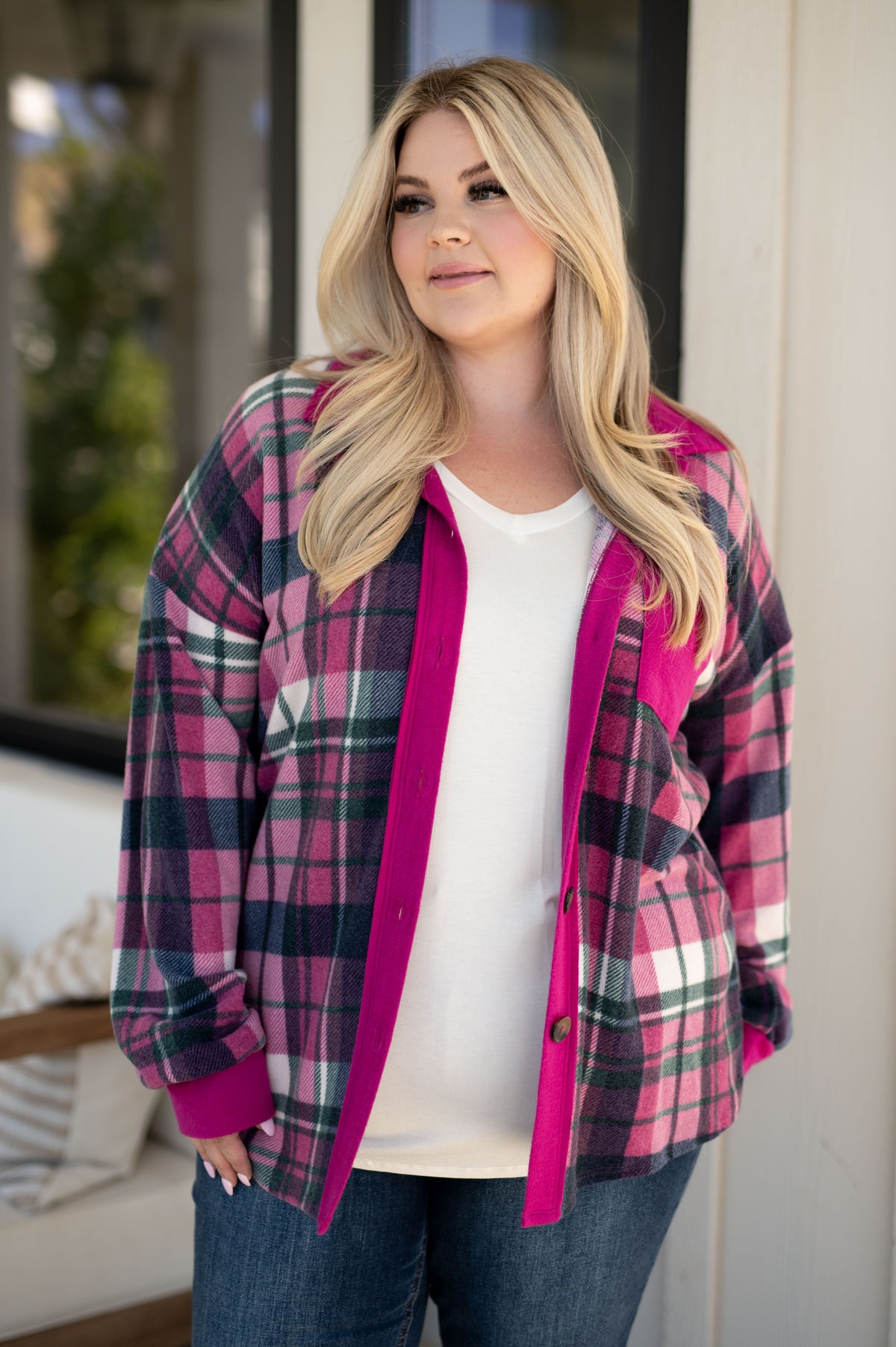Playful in Plaid Shacket - 9/29/2023