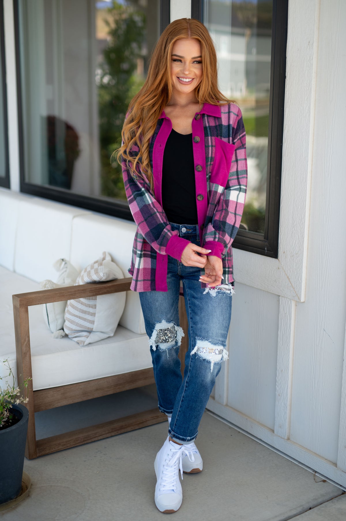 Playful in Plaid Shacket - 9/29/2023