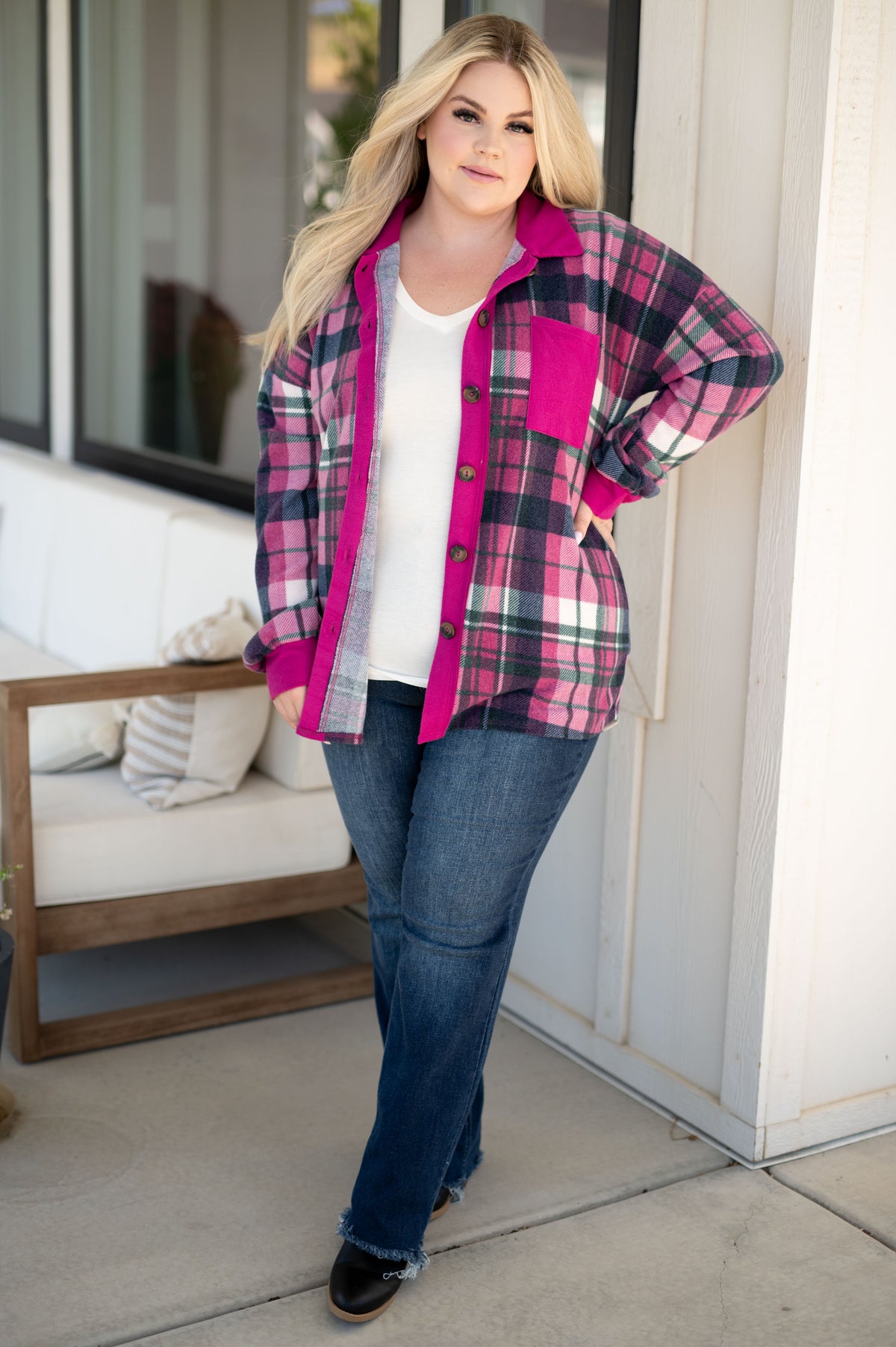 Playful in Plaid Shacket - 9/29/2023
