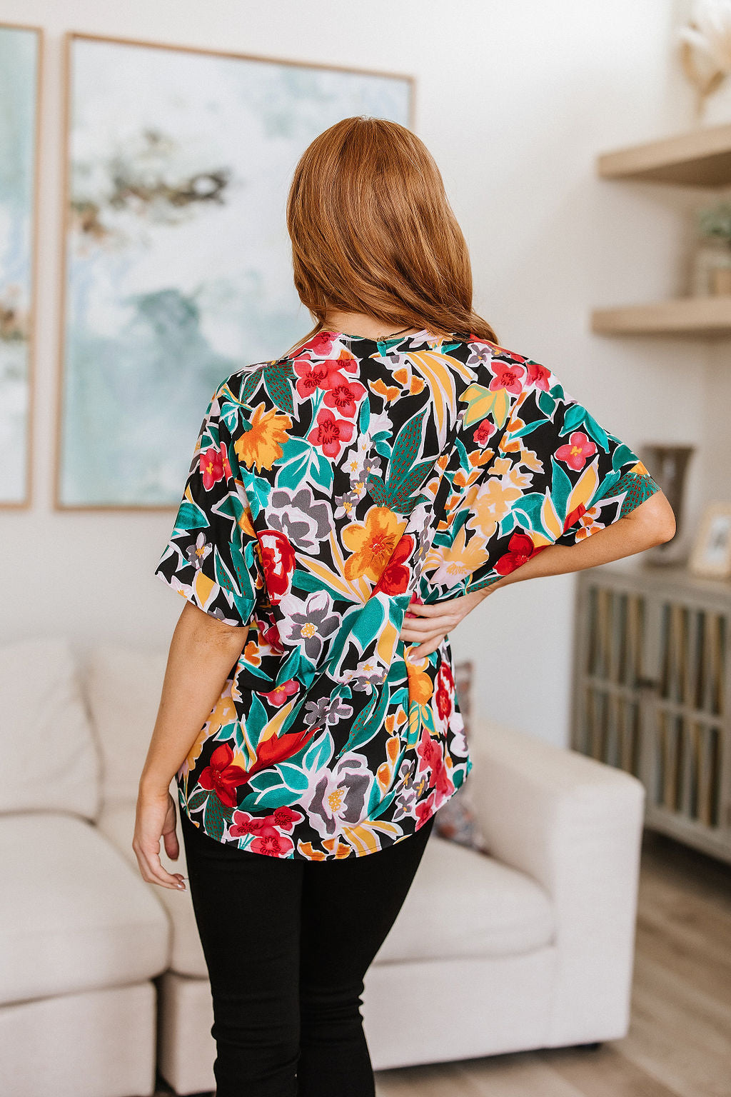 Pretty in Paradise Floral Blouse - 6/9/2023