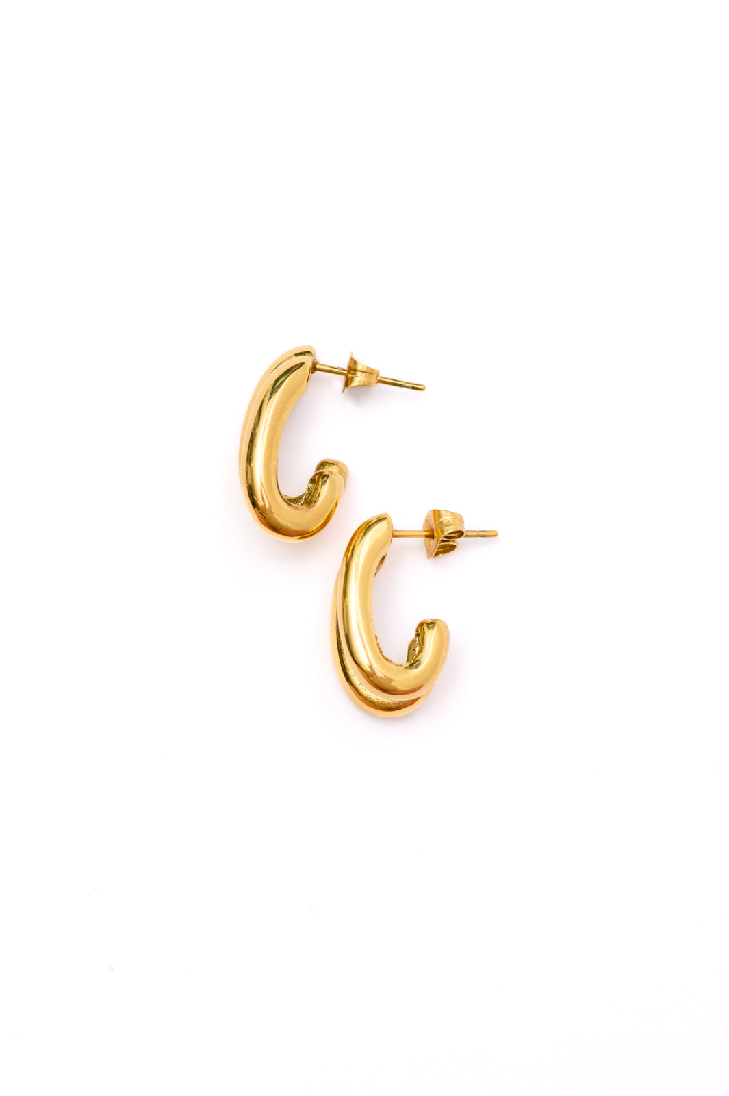 Pushing Limits Gold Plated Earrings - 9/15/2023