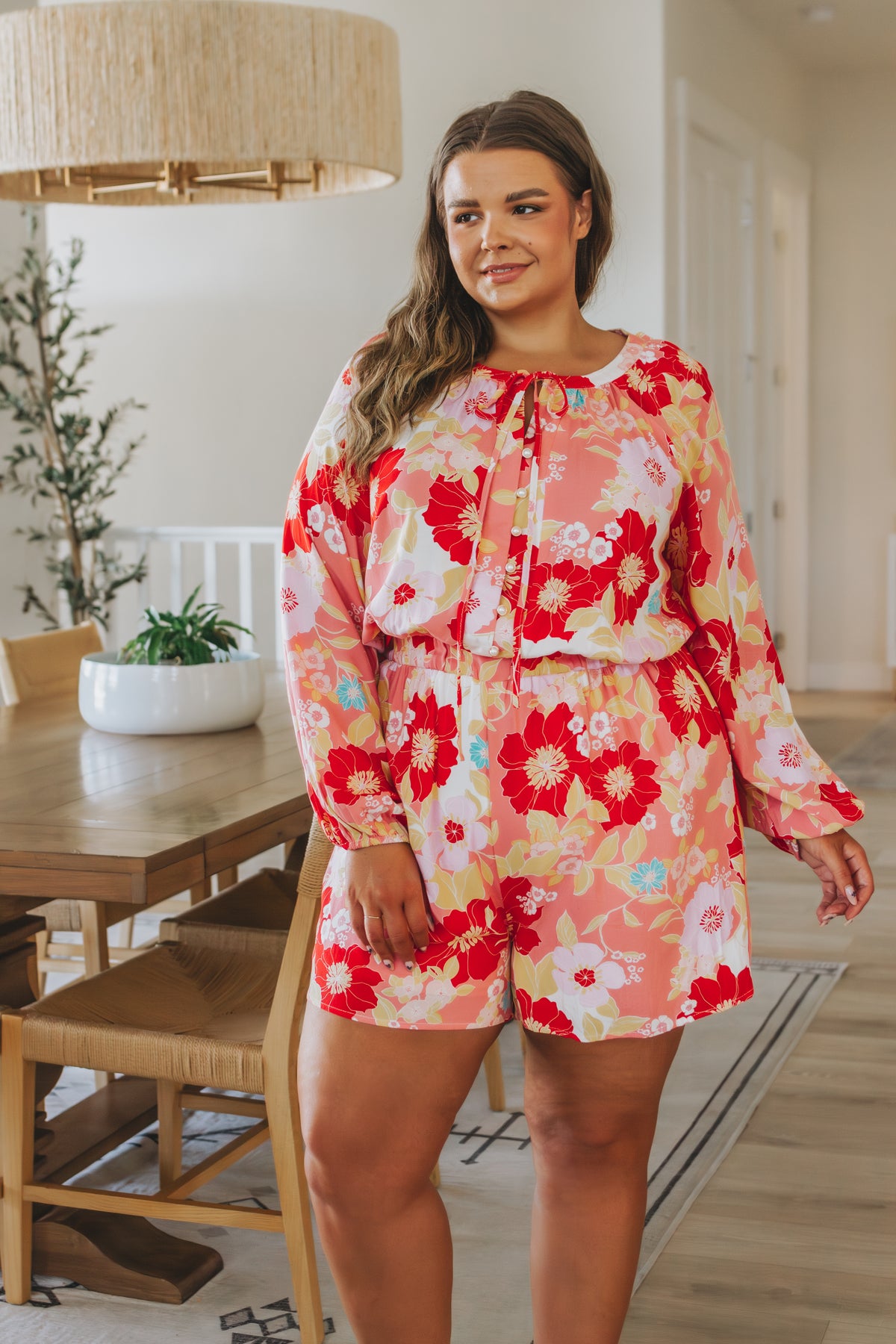 Rare Beauty Floral Romper - 8/1/2023