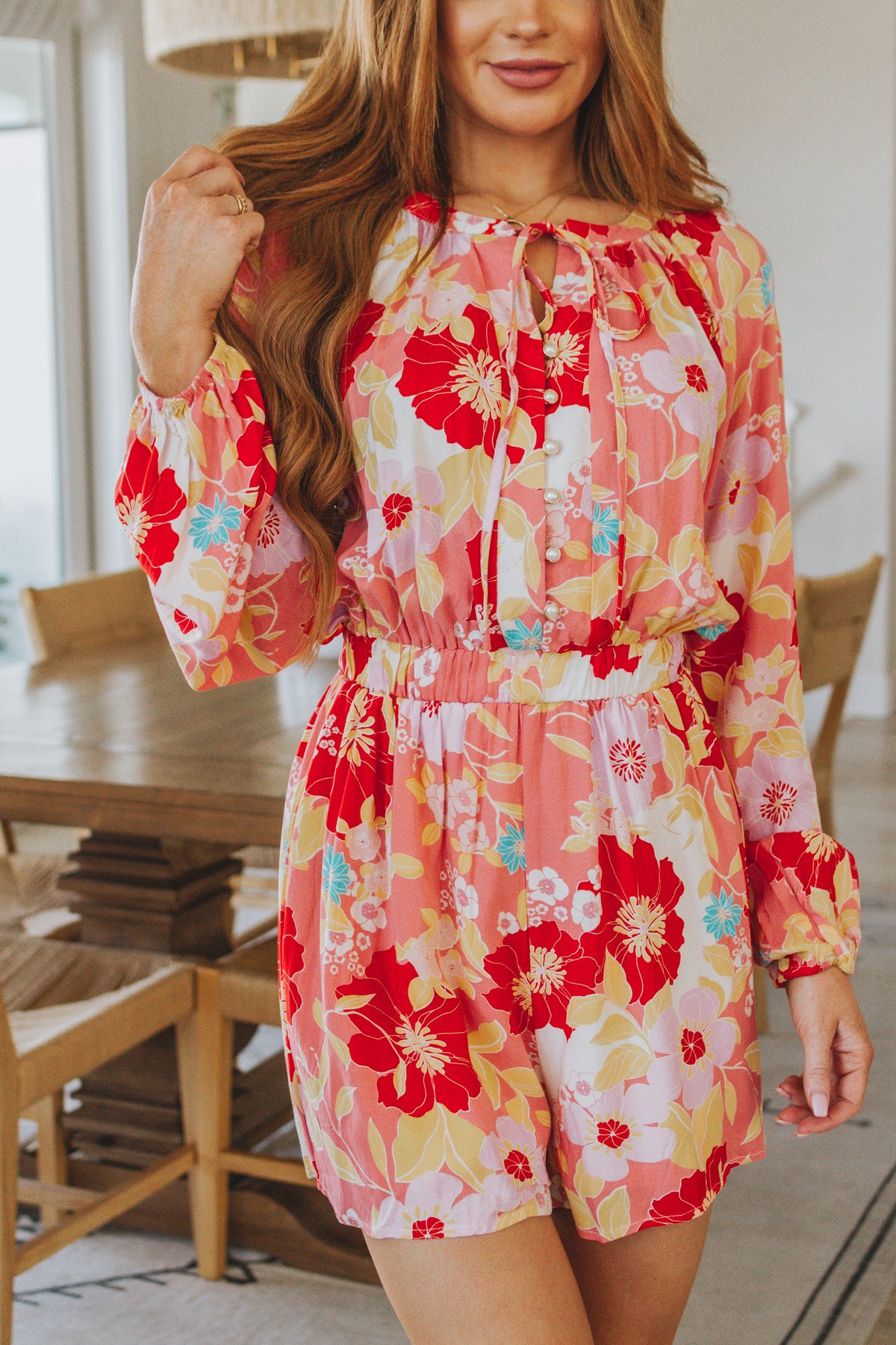 Rare Beauty Floral Romper - 8/1/2023