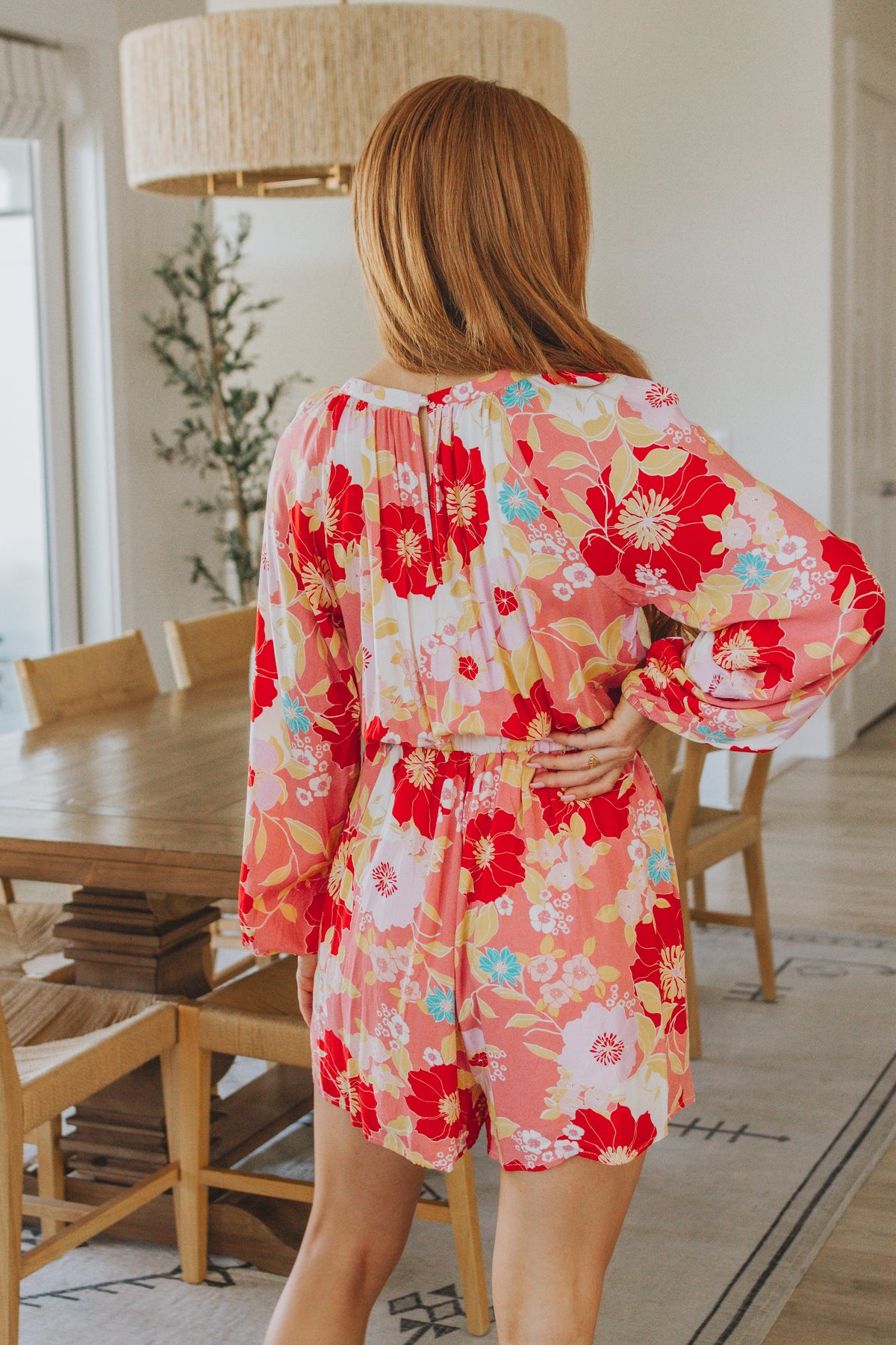 Rare Beauty Floral Romper - 8/1/2023