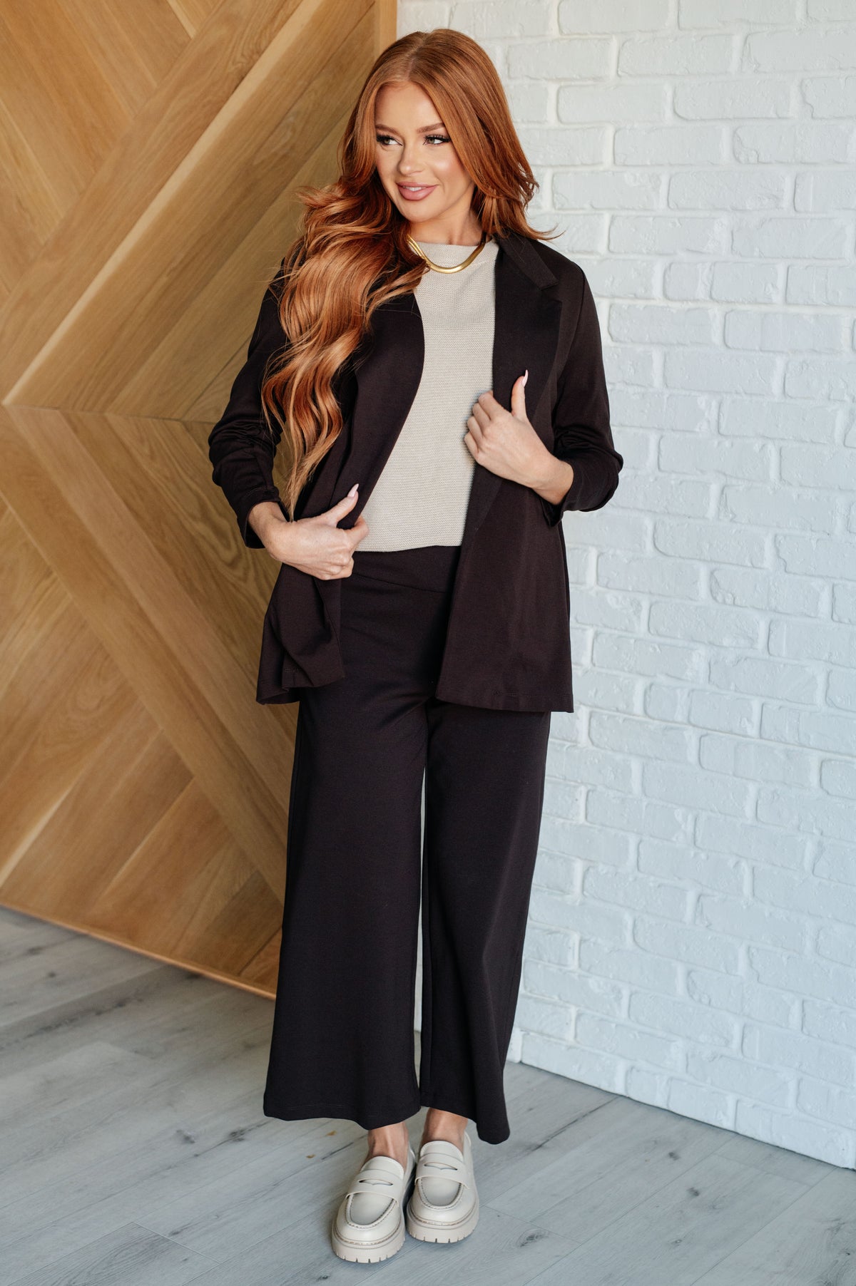 Magic 3/4 Blazer in Chocolate - 9/29/2025