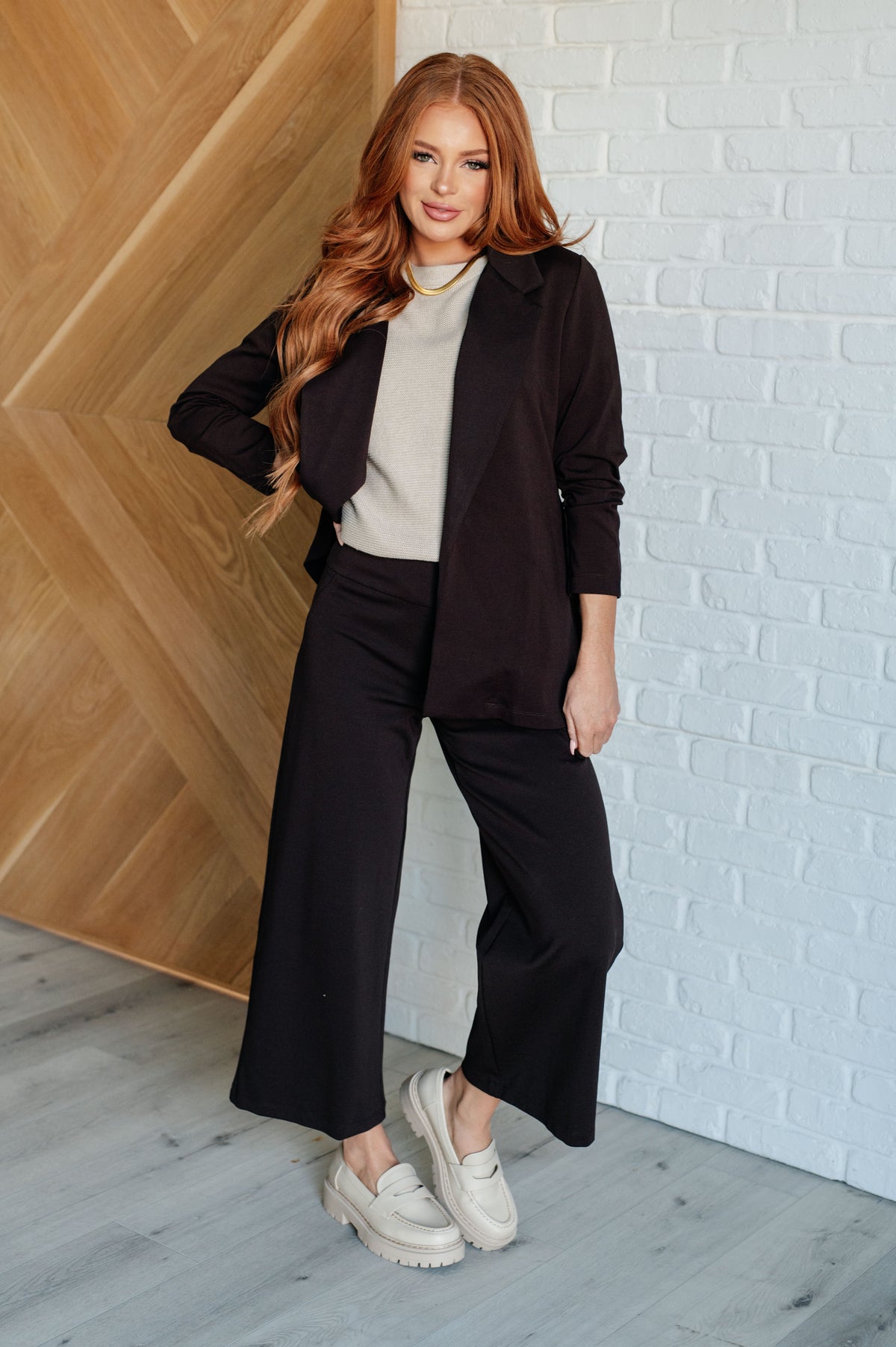 Relaxing Away Dolman Sleeve Knit Top in Taupe - 7/14/2025