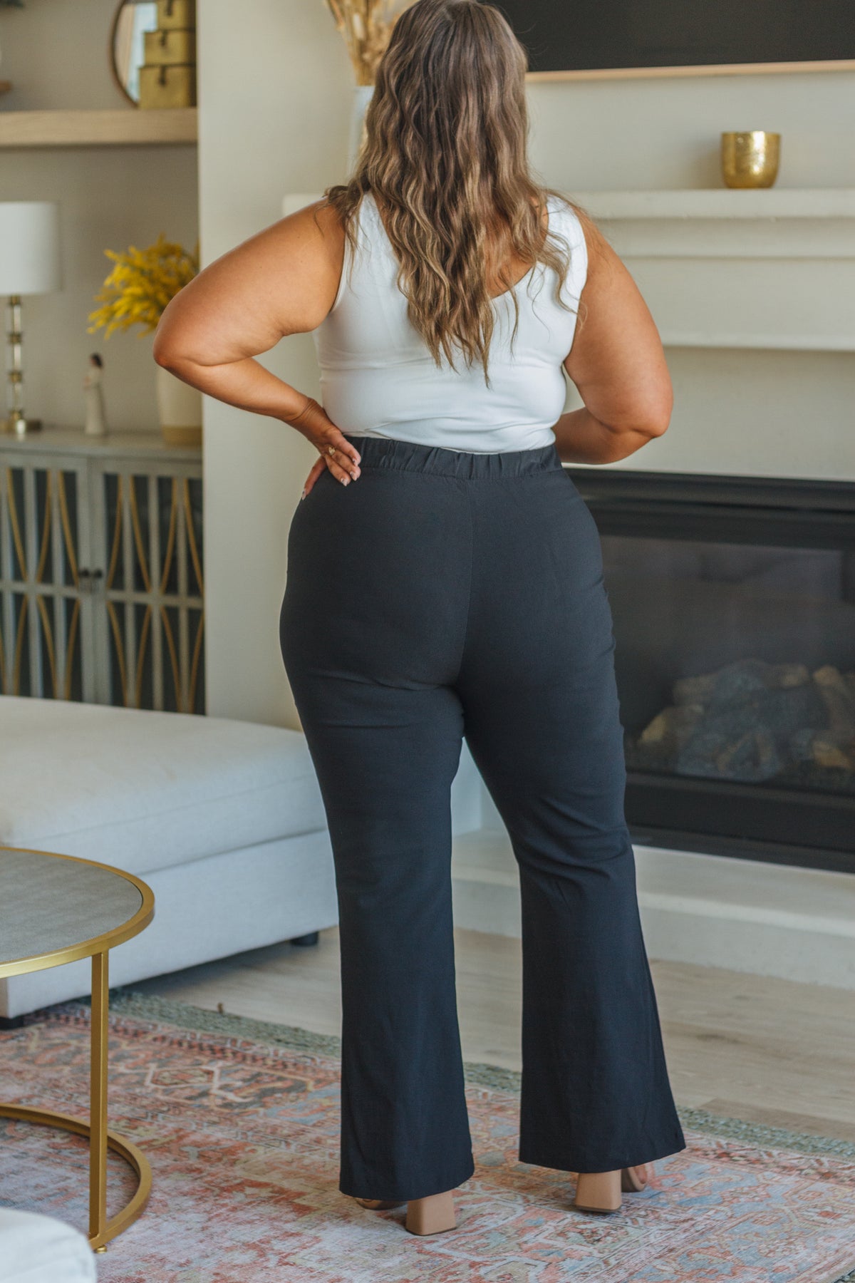 Ring My Bell Pintuck Bell Bottom Pants - 8/1/2023