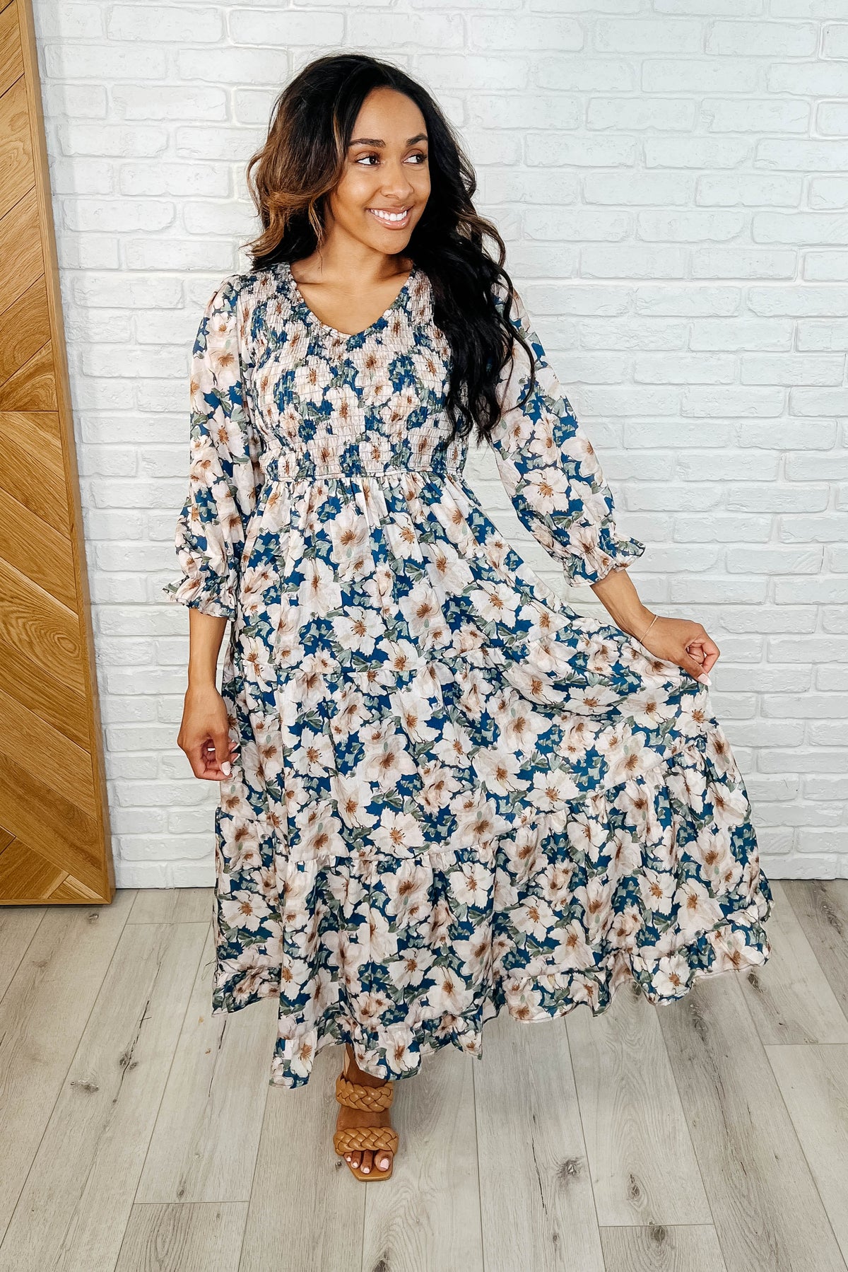 Ruffles and Romance V-Neck Dress - 3/18/2025