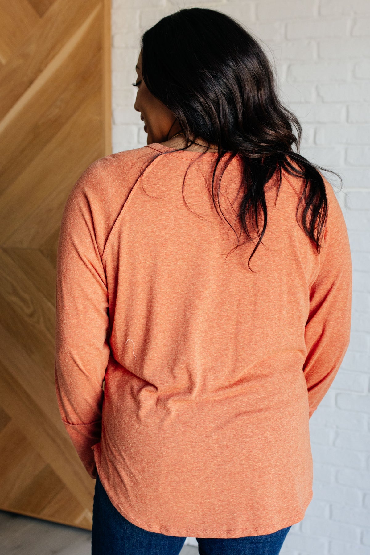 Rustic Charm Long Sleeve Top - 10/20/2025