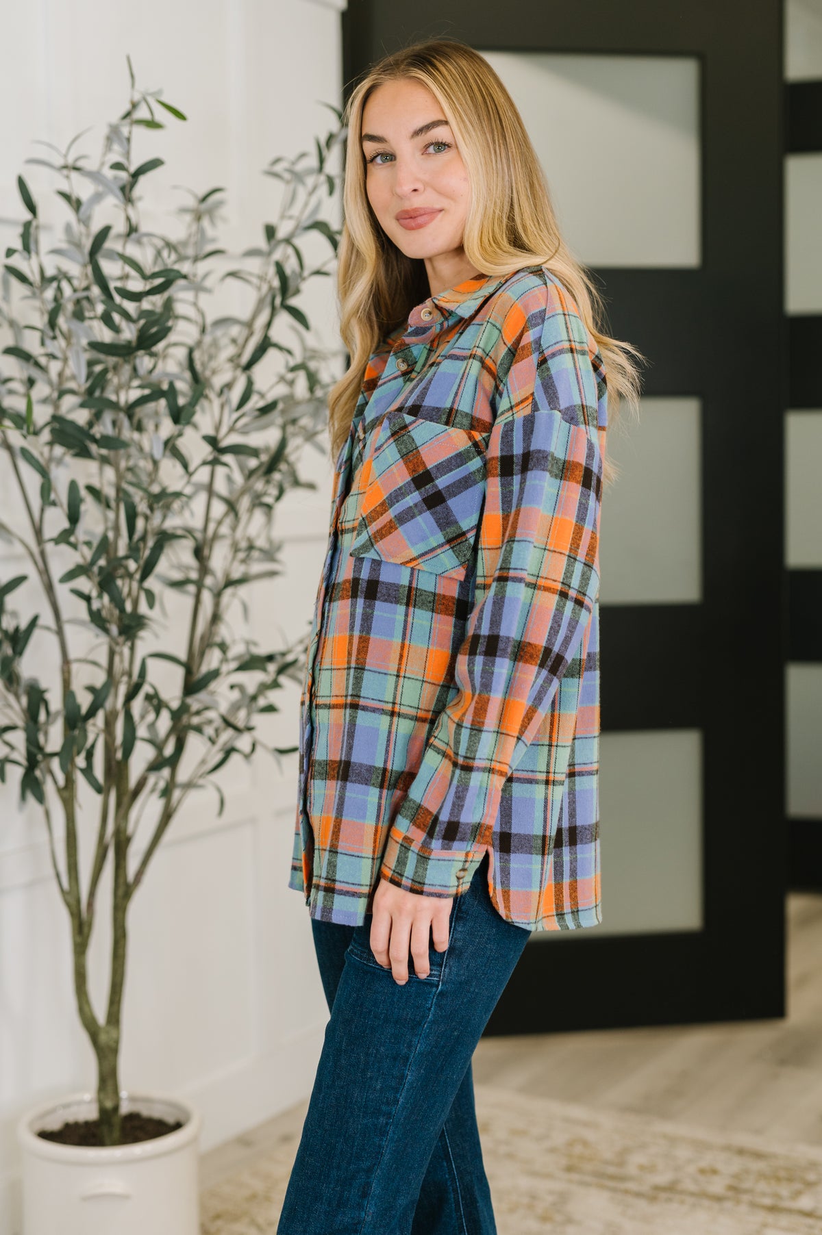Rustic Rhythm Plaid Button Down - 11/11/2025