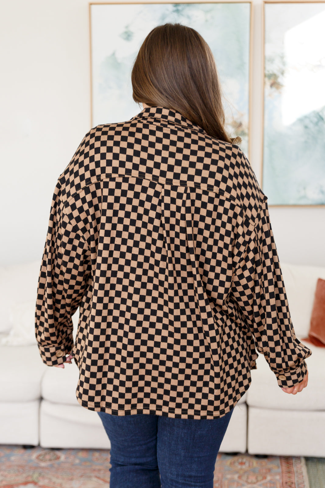 Safe Secrets Checkered Shacket - 10/23/2025