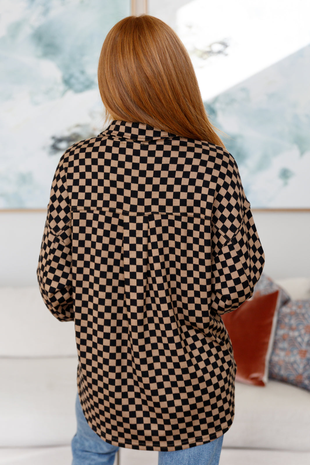 Safe Secrets Checkered Shacket - 10/23/2025