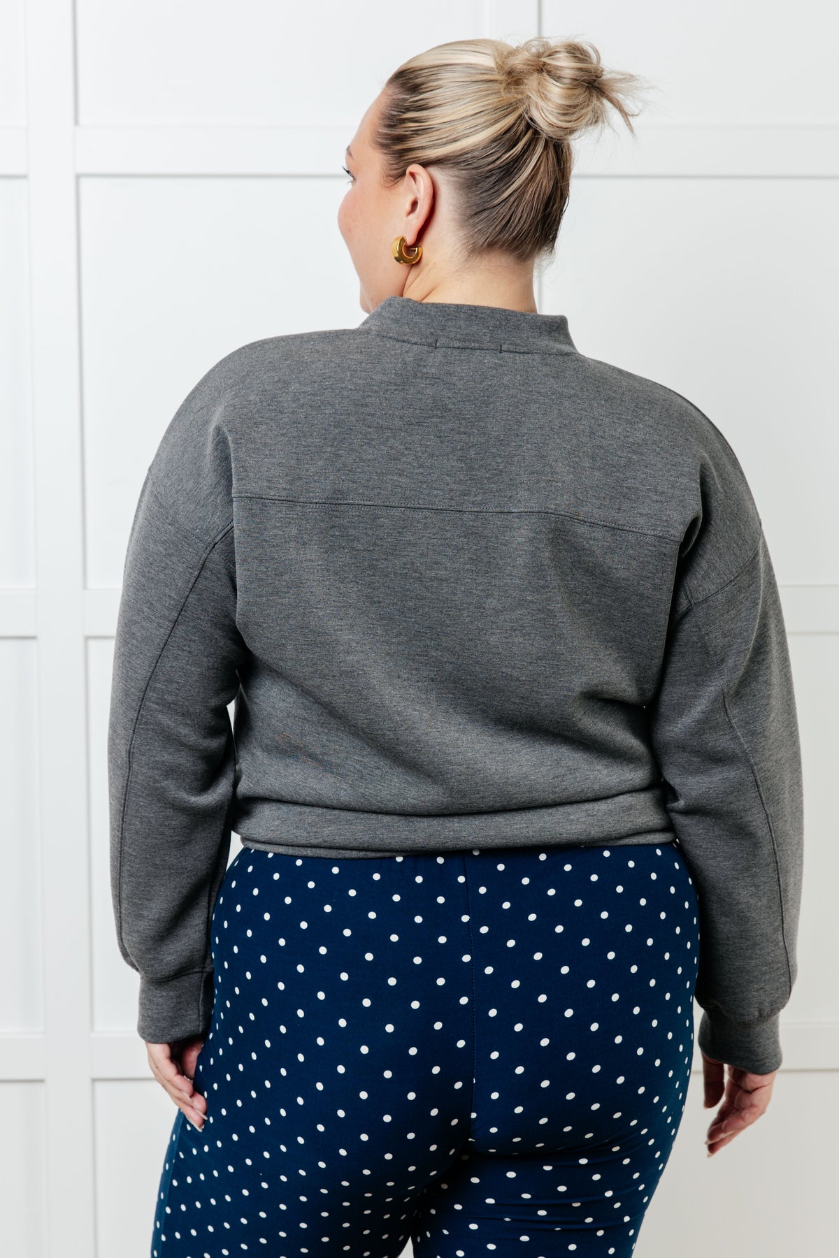 Settle In Mock Neck Sweatshirt - 11/6/2025