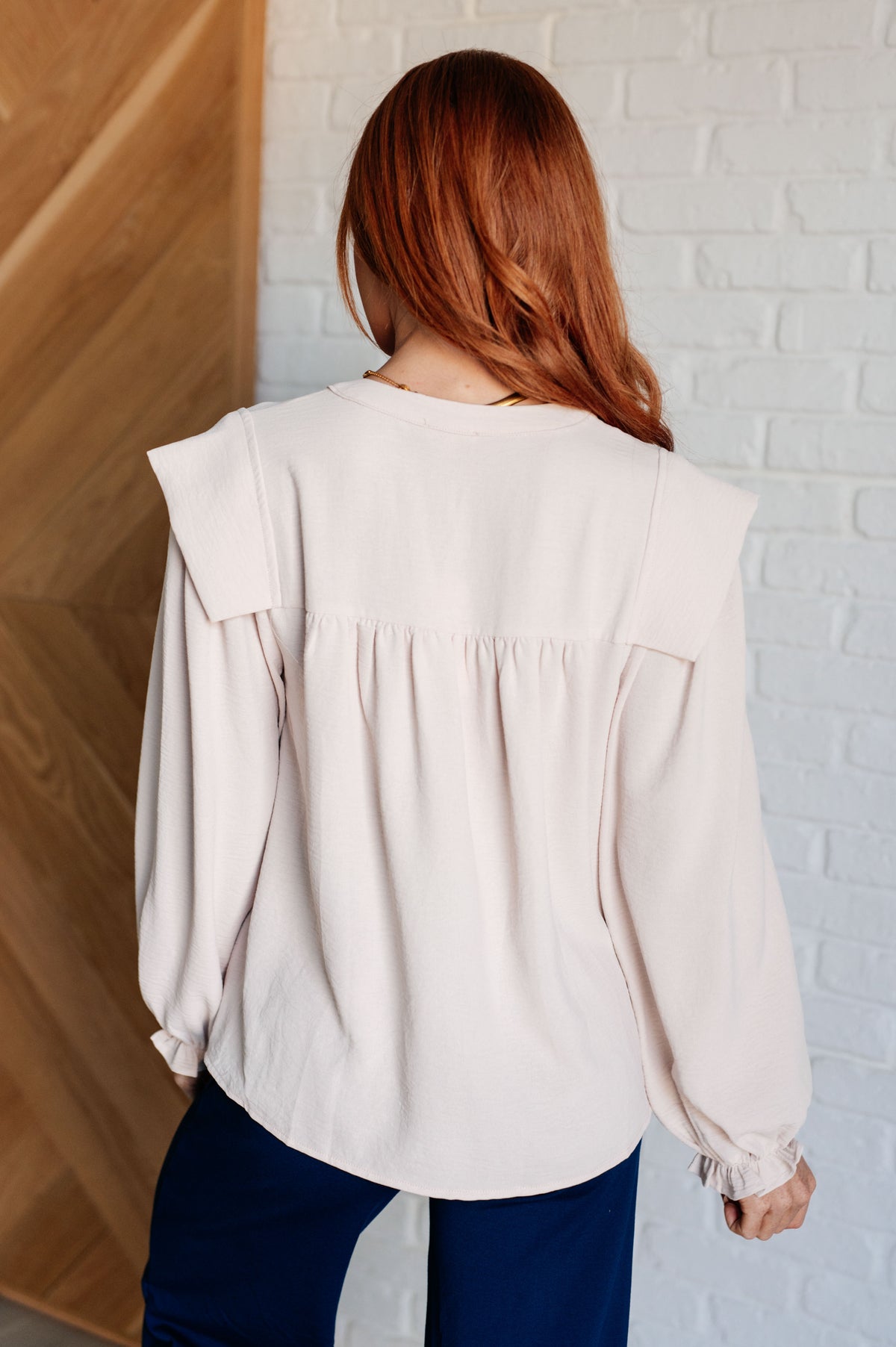 She Ought to Understand Balloon Sleeve Blouse - 11/5/2024
