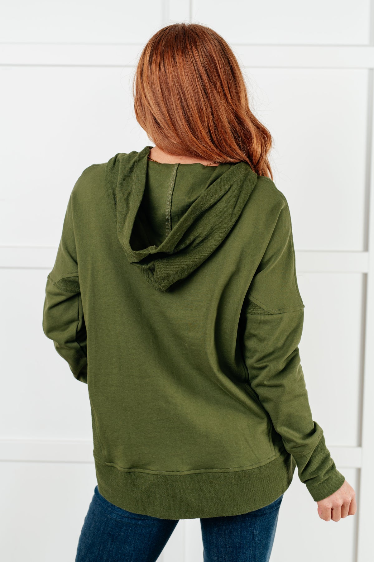 Simple Snug Snap Hooded Pullover - 9/23/2025 NEW