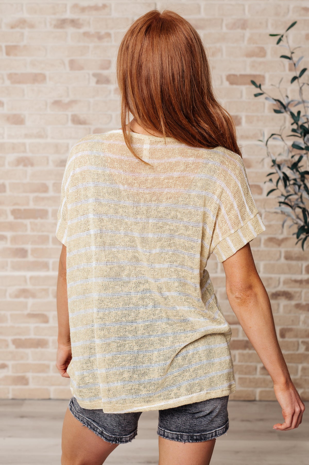 Simply Sweet Striped Top - 6/28/2024