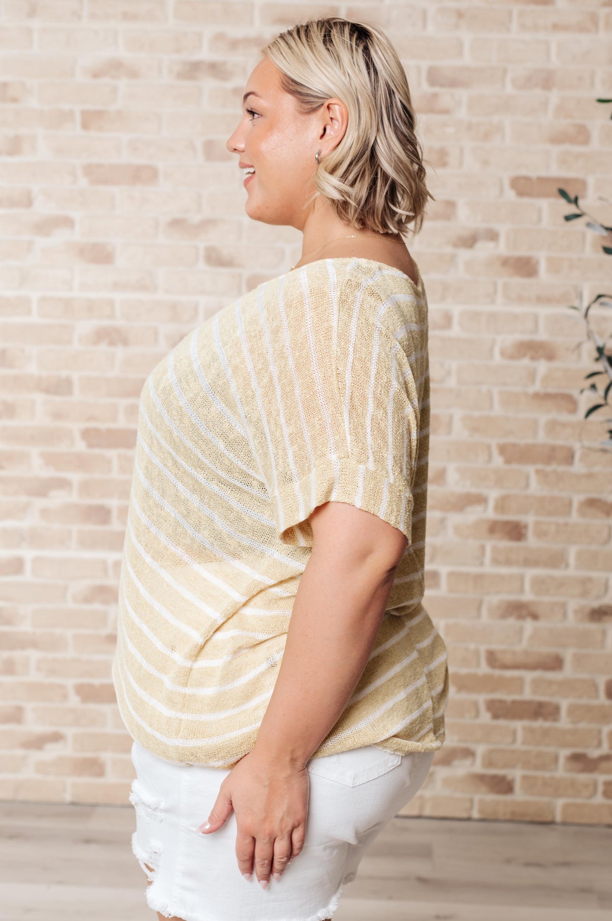 Simply Sweet Striped Top - 6/28/2024