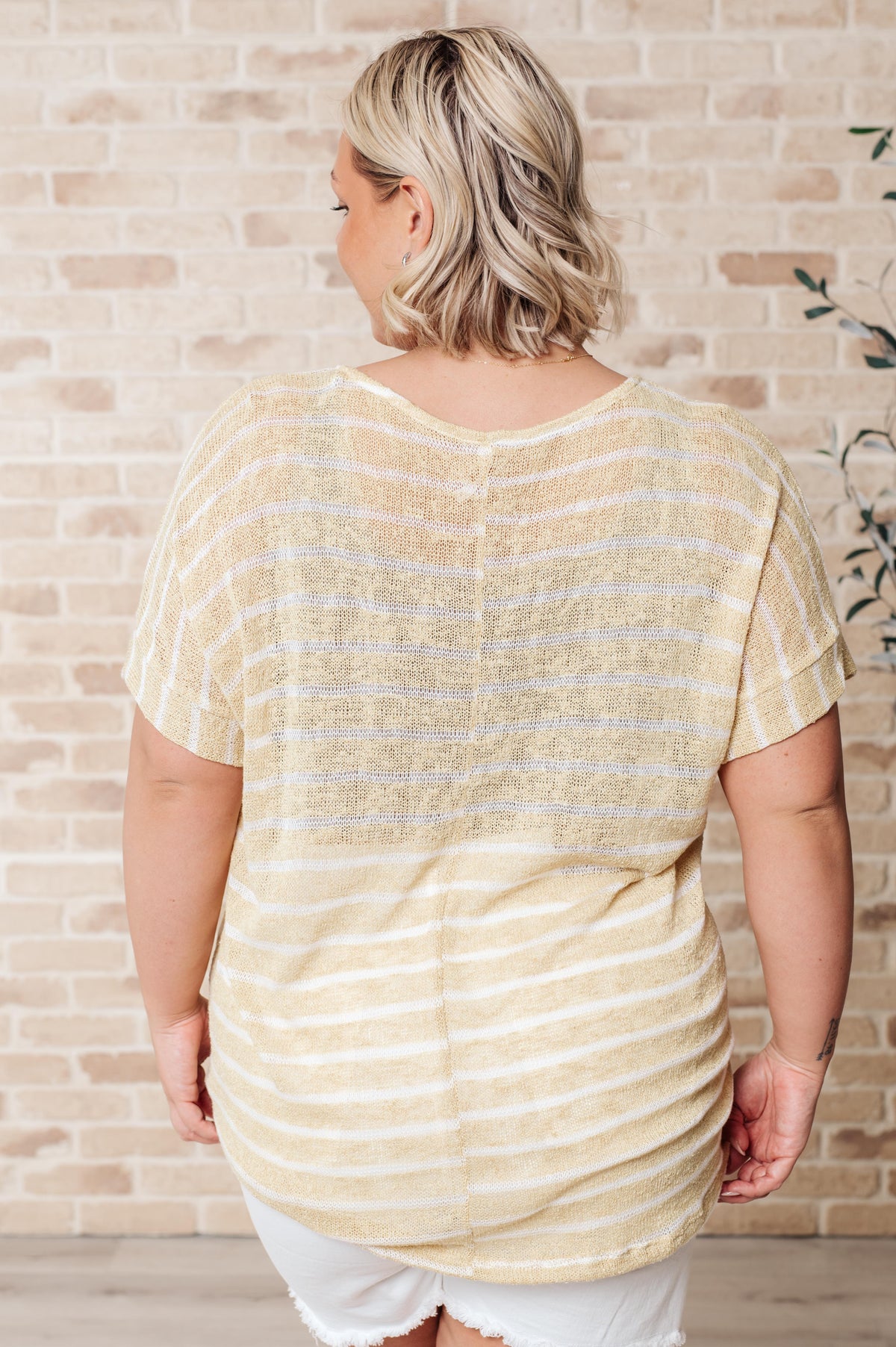 Simply Sweet Striped Top - 6/28/2024